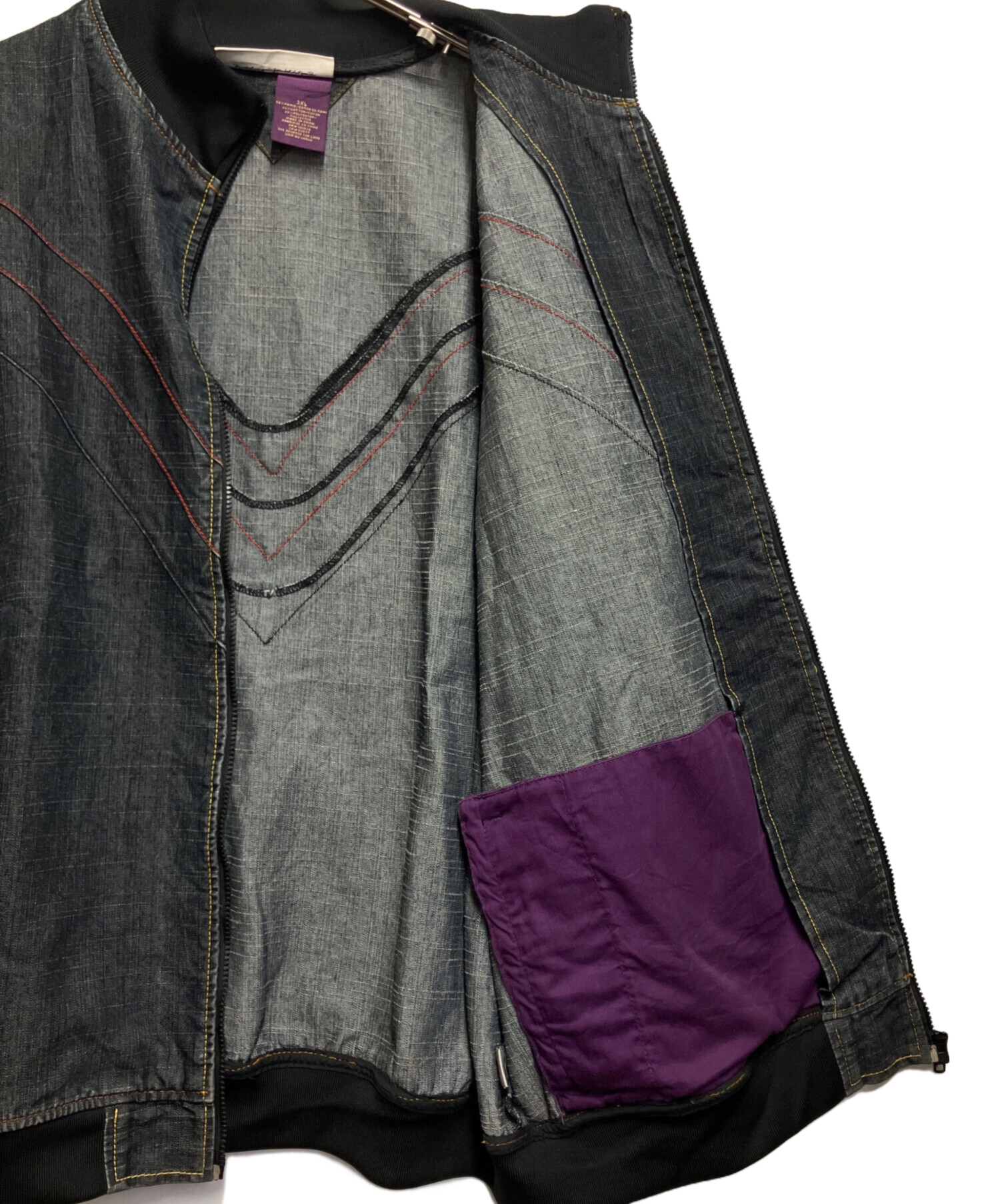 お手頃 ロカウェア ROCA WEAR ジップアップ デニムジャケット サイズ 
