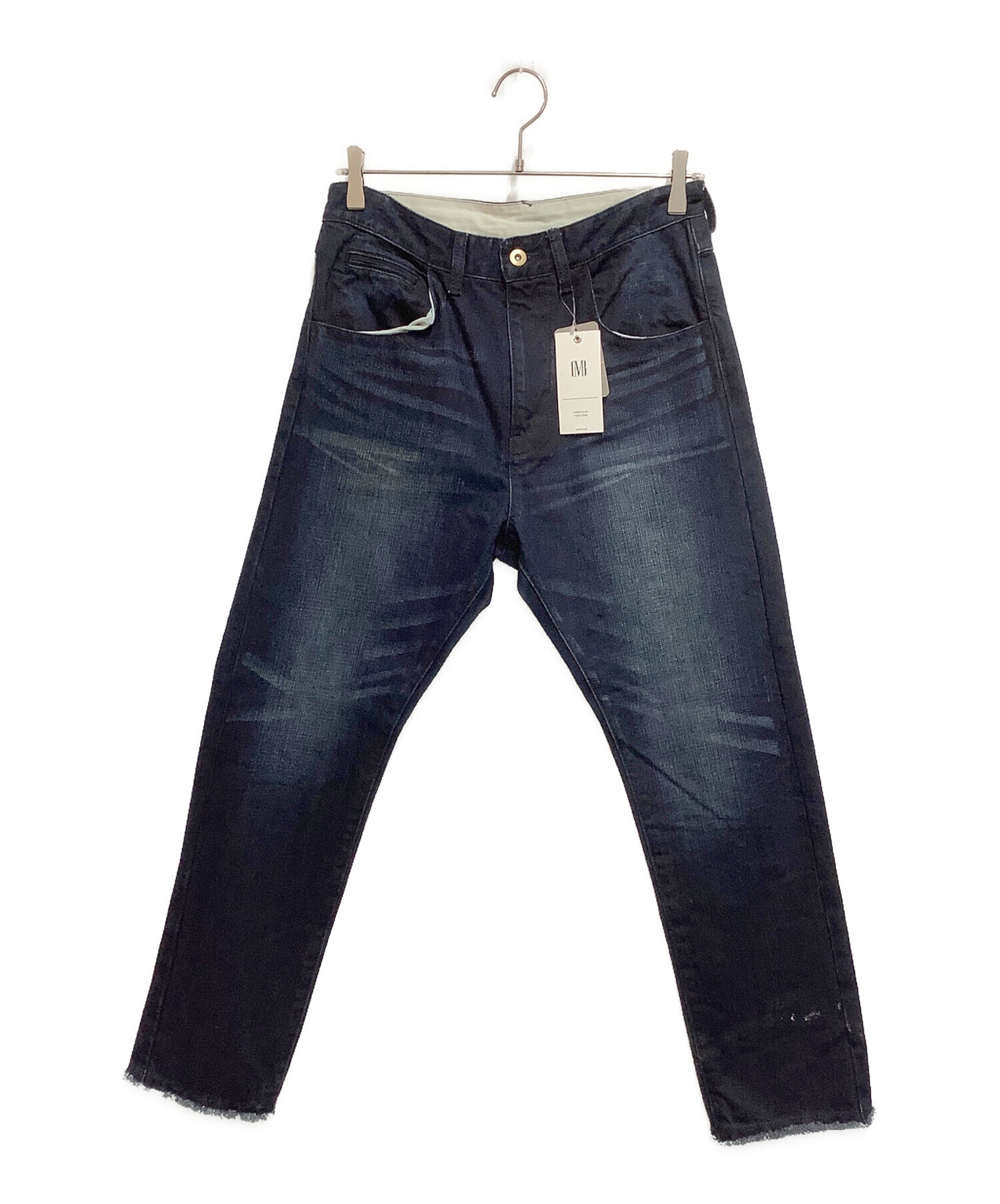 CAMBIO カンビオ　
デニム変形ブッシュバルーンパンツ
ダークブルー 中古・古着通販】CAMBIO (カンビオ) デニムパンツ ネイビー