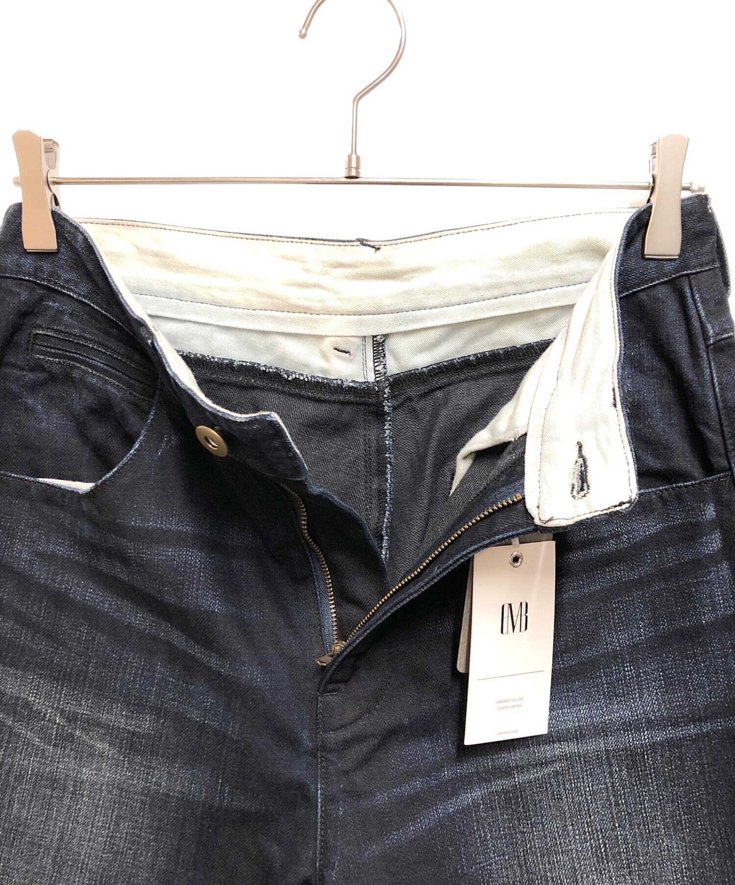 中古・古着通販】CAMBIO (カンビオ) デニムパンツ ネイビー サイズ