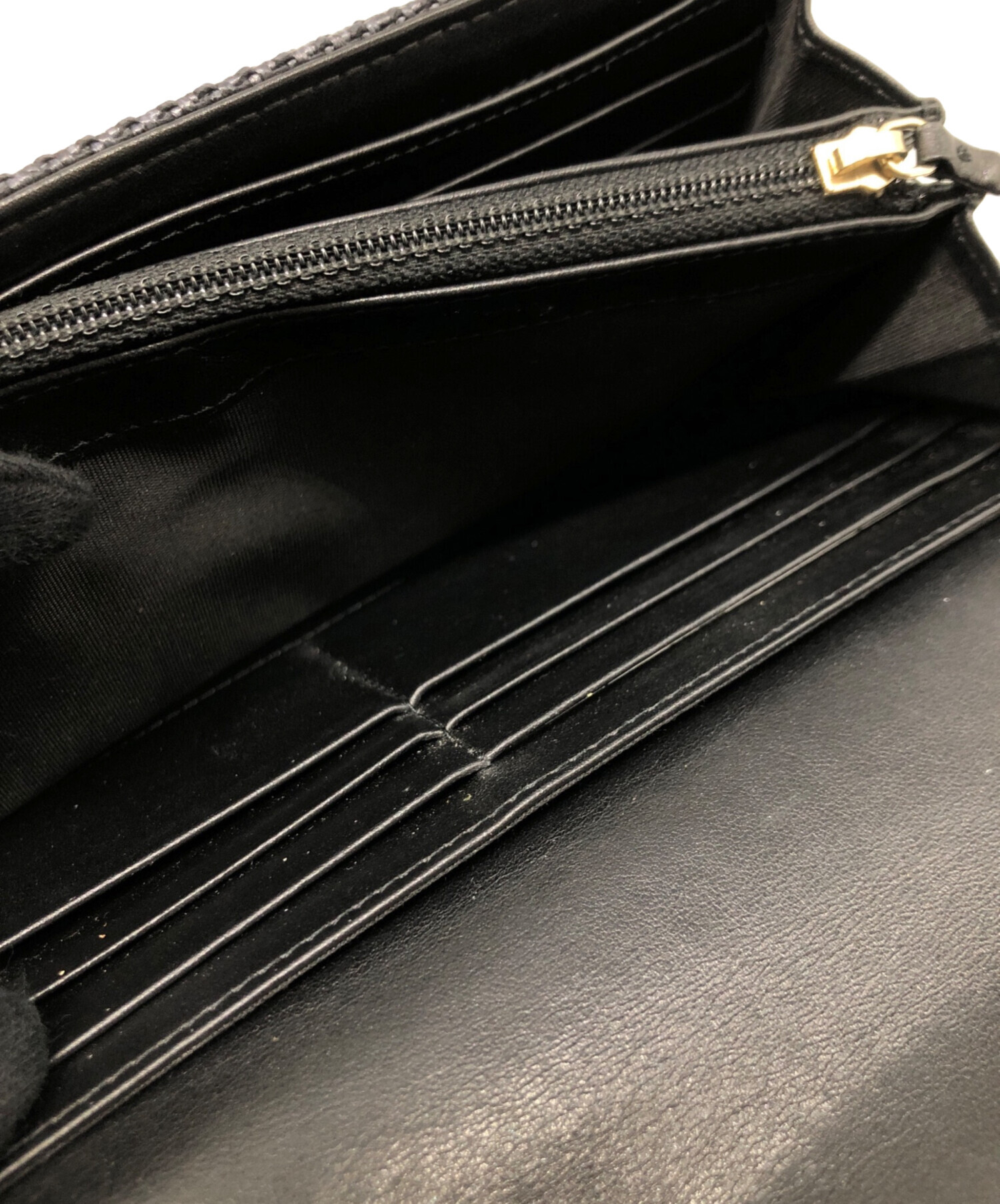 中古・古着通販】CHANEL (シャネル) 長財布 ブラック｜ブランド・古着