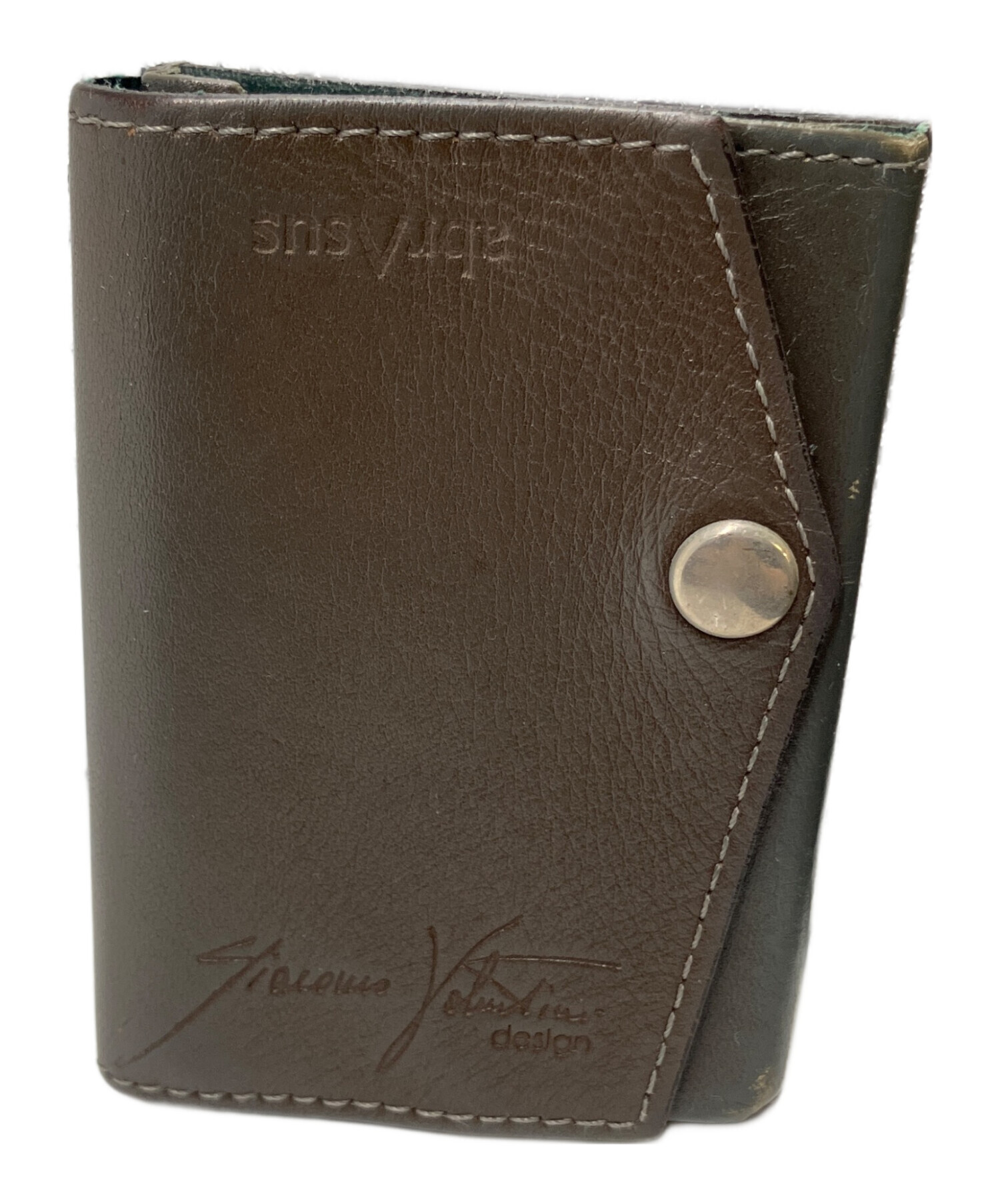 中古・古着通販】abrasus (アブラサス) 小さい財布 ブラウン｜ブランド