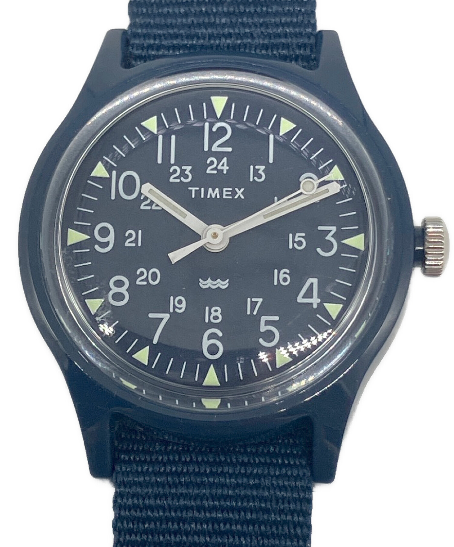 中古・古着通販】TIMEX (タイメックス) 腕時計 ネイビー｜ブランド 
