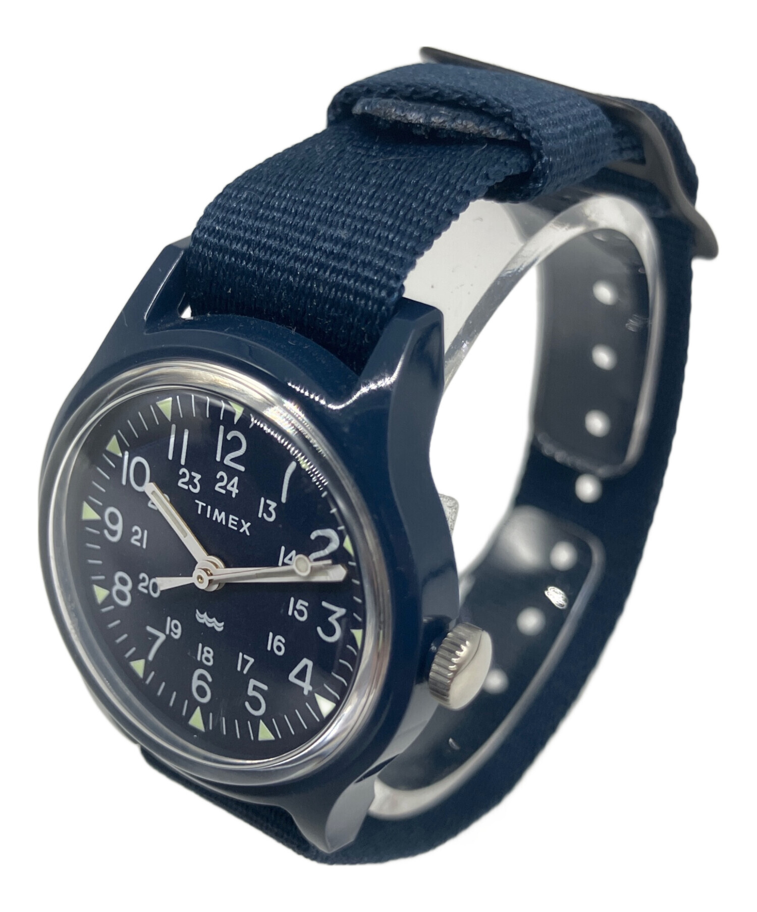 中古・古着通販】TIMEX (タイメックス) 腕時計 ネイビー｜ブランド 