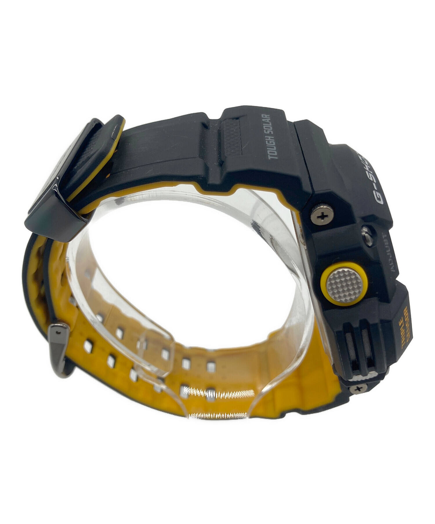 中古・古着通販】CASIO (カシオ) 腕時計 イエロー×ブラック｜ブランド