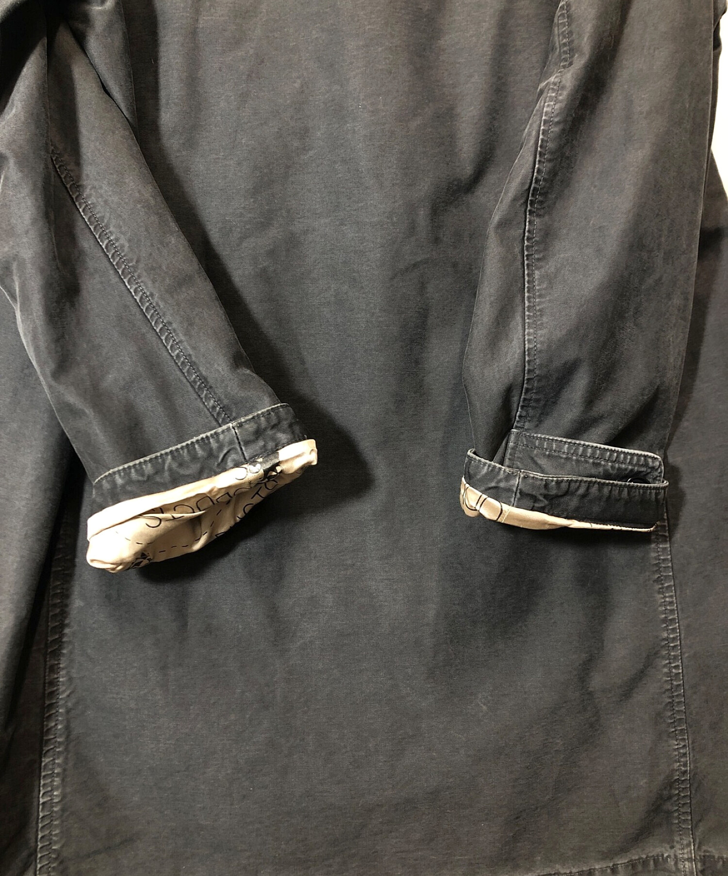 visvim ヴィズヴィム HERGE COAT DMGD CHINO サイズ1 中古・古着通販】VISVIM (ビズビム) HERGE COAT DMGD CHINO グレー