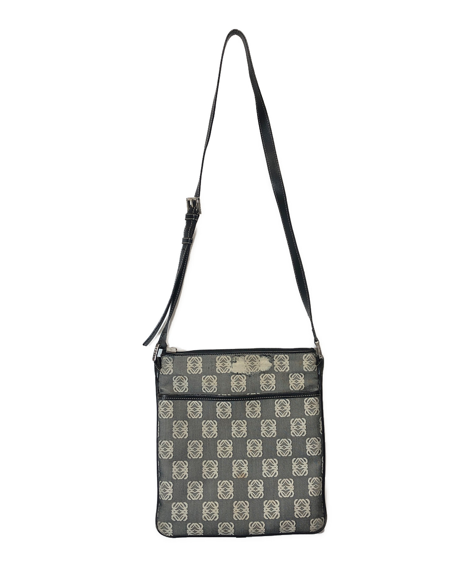 中古・古着通販】LOEWE (ロエベ) ショルダーバッグ グレー｜ブランド
