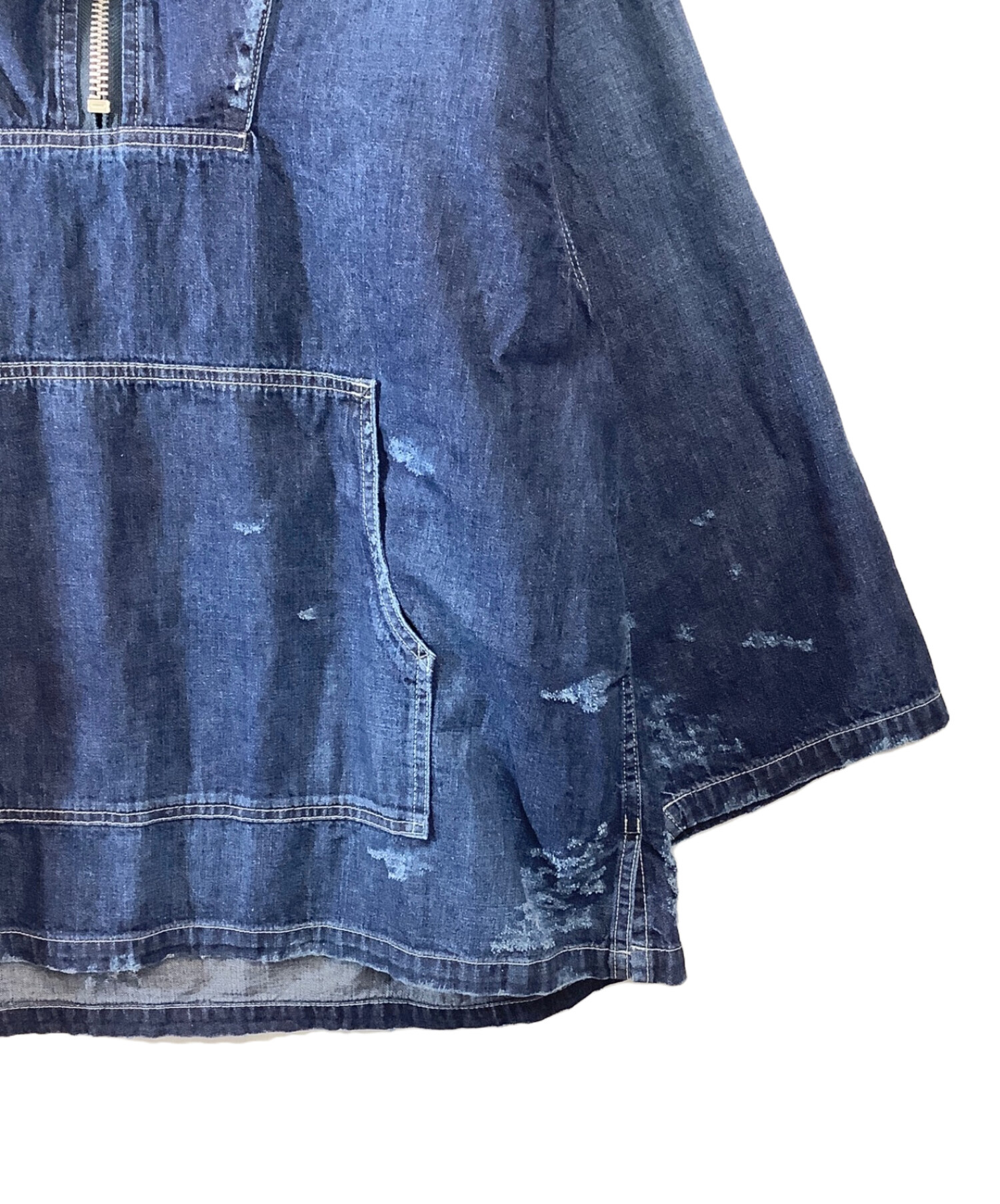 中古・古着通販】mexipa (メキパ) Selvage Denim ZIP Mexican Parker 