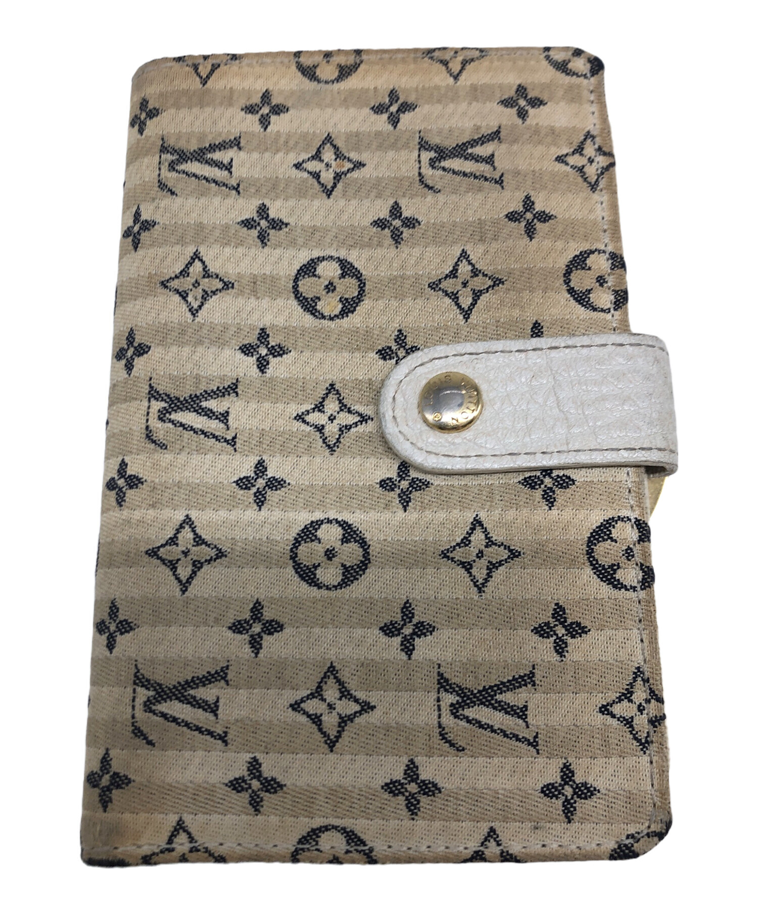 中古・古着通販】LOUIS VUITTON (ルイ ヴィトン) 2つ折り財布 ホワイト 