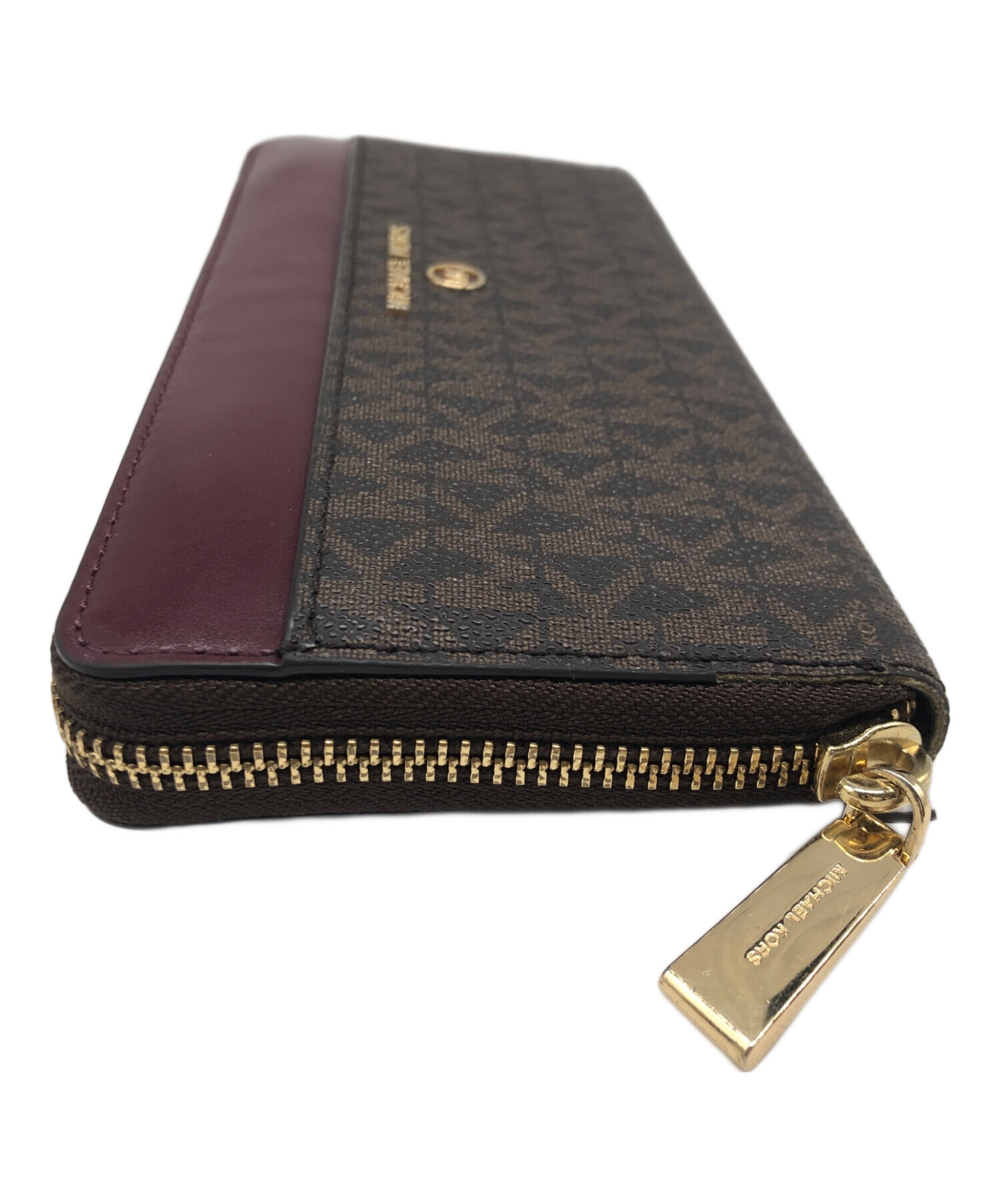 中古・古着通販】MICHAEL KORS (マイケルコース) 長財布 ブラウン 