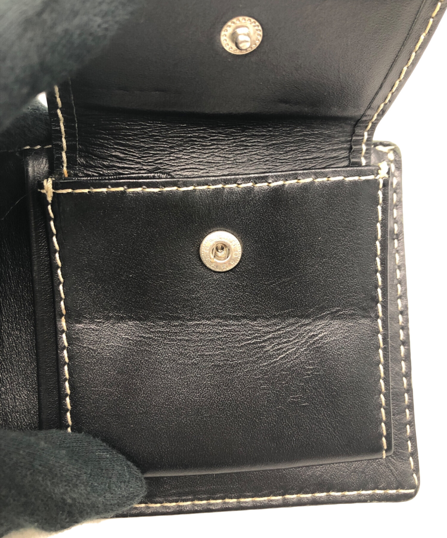 中古・古着通販】DEGNER (デグナー) 花山レザーウォレット ブラック