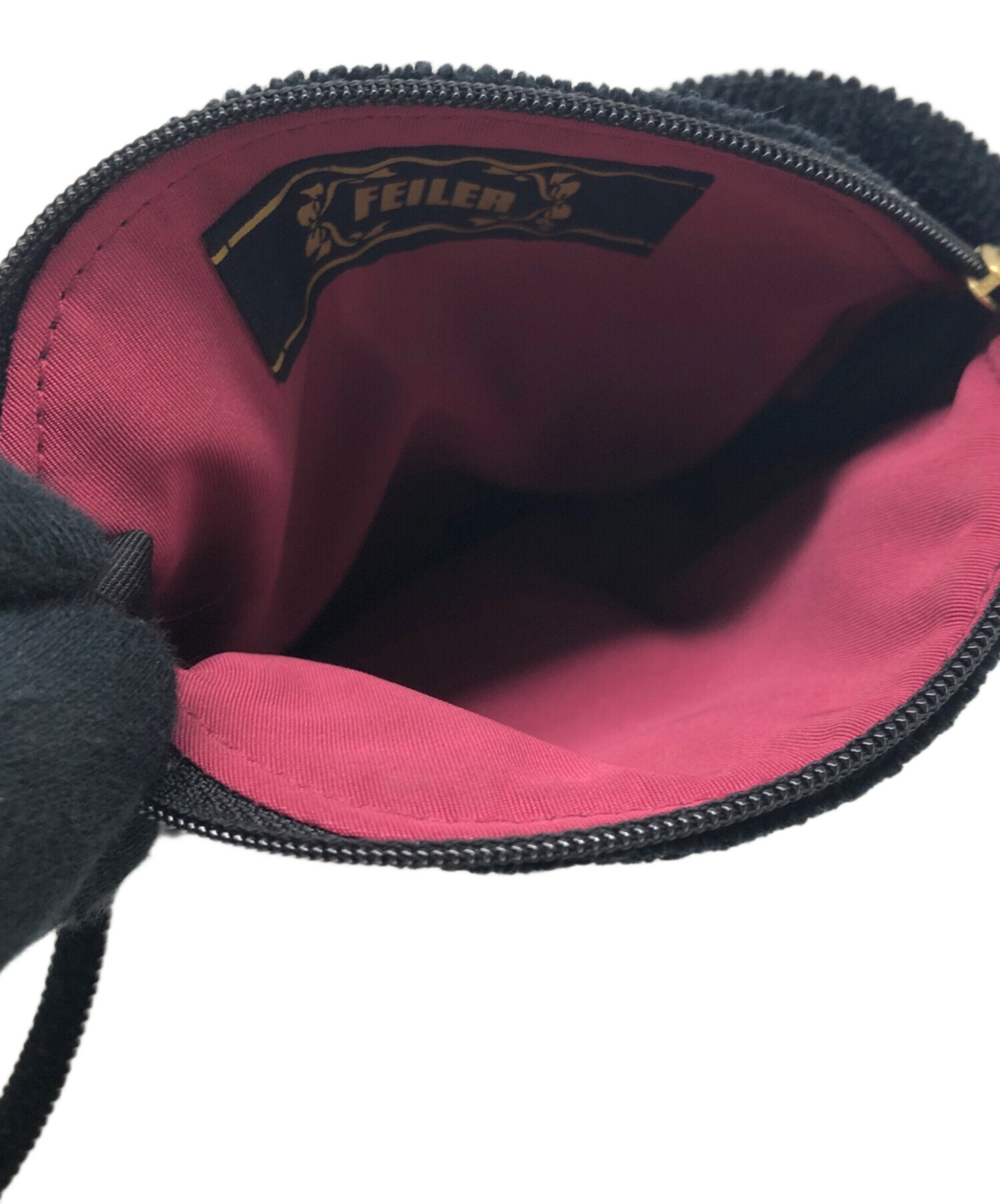 中古・古着通販】FEILER (フェイラー) ショルダーポーチ ブラック 
