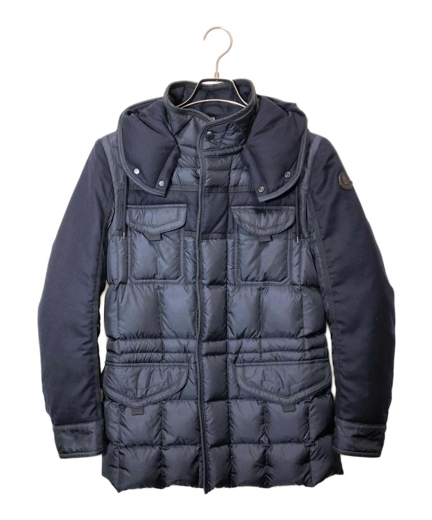 中古・古着通販】MONCLER (モンクレール) ダウンジャケット ブラック 