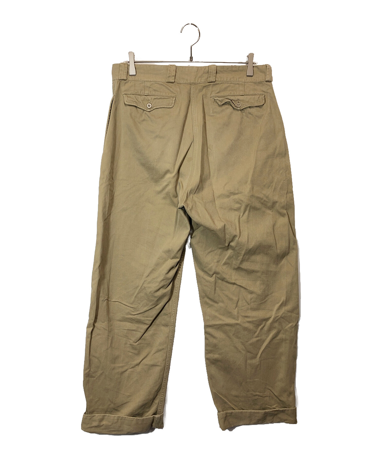 【新品定価8.4万】BALLY ローファー　コーヒー　7e 26.5cm French Army （フランス軍） M-52 チノトラウザー