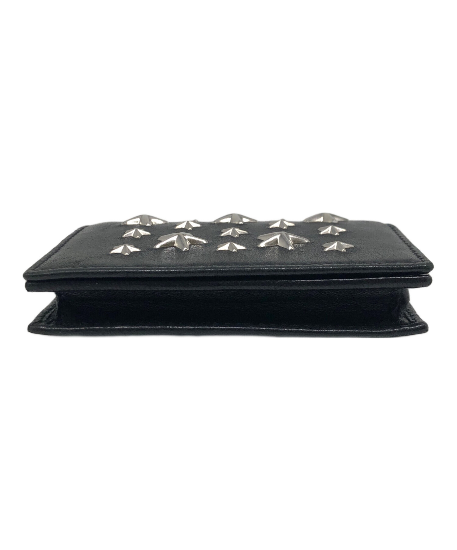 中古・古着通販】JIMMY CHOO (ジミーチュウ) スタッズカードケース