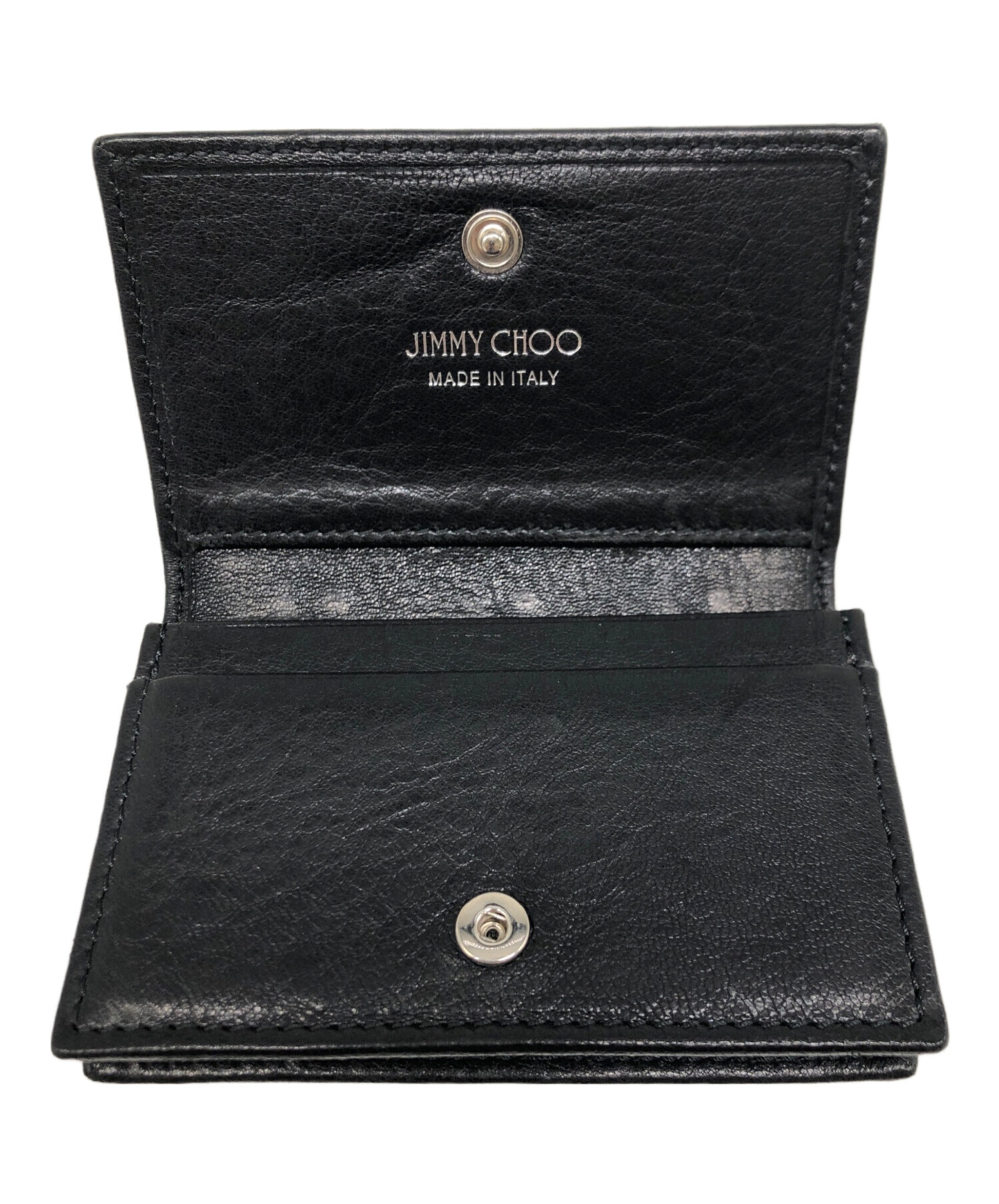 中古・古着通販】JIMMY CHOO (ジミーチュウ) スタッズカードケース