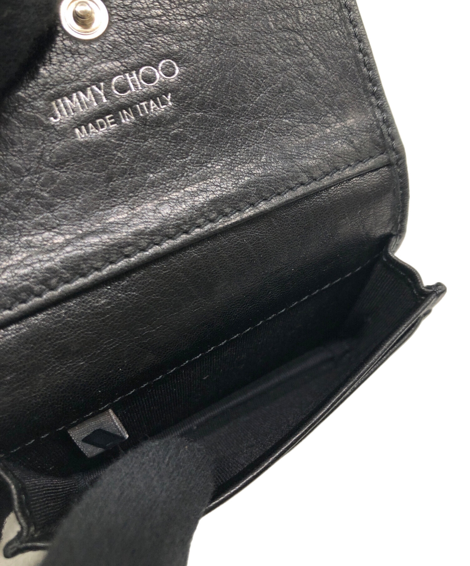 中古・古着通販】JIMMY CHOO (ジミーチュウ) スタッズカードケース