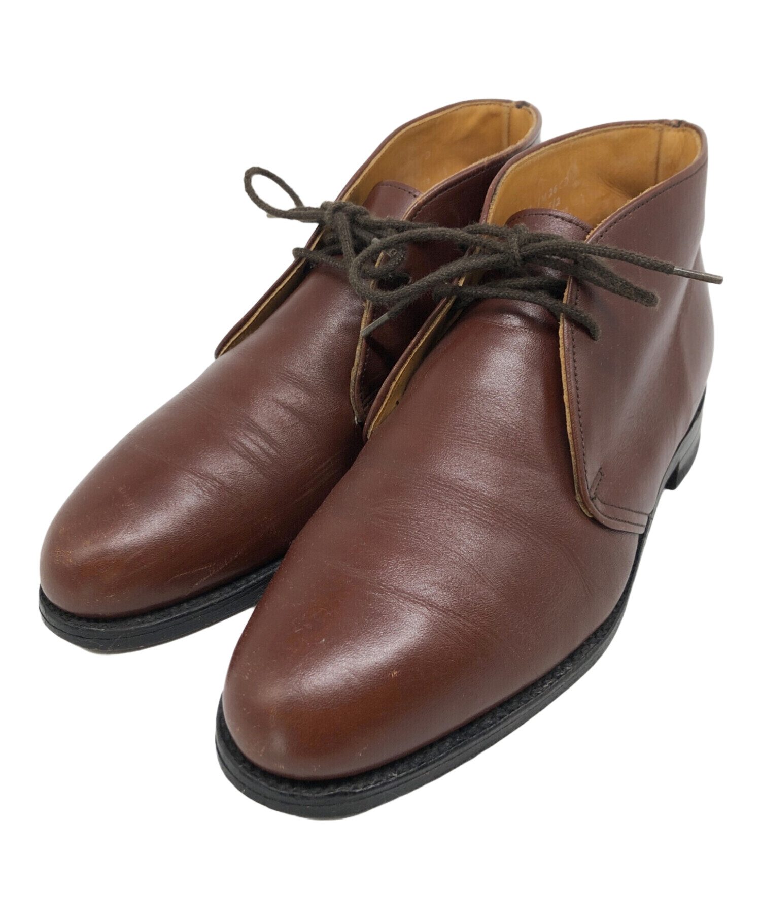 中古・古着通販】CLARKS (クラークス) チャッカブーツ ブラウン サイズ