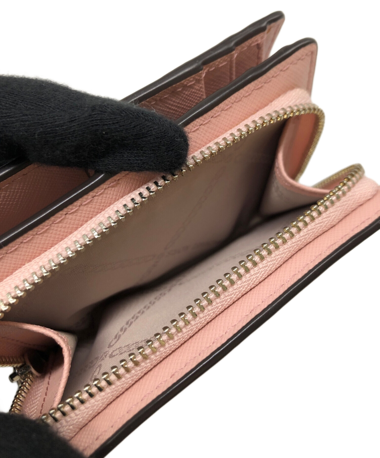 未使用品 マイケルコース 二つ折財布 6連キーケース 2点セット ピンク 中古・古着通販】MICHAEL KORS (マイケルコース) 2つ折り財布 ピンク