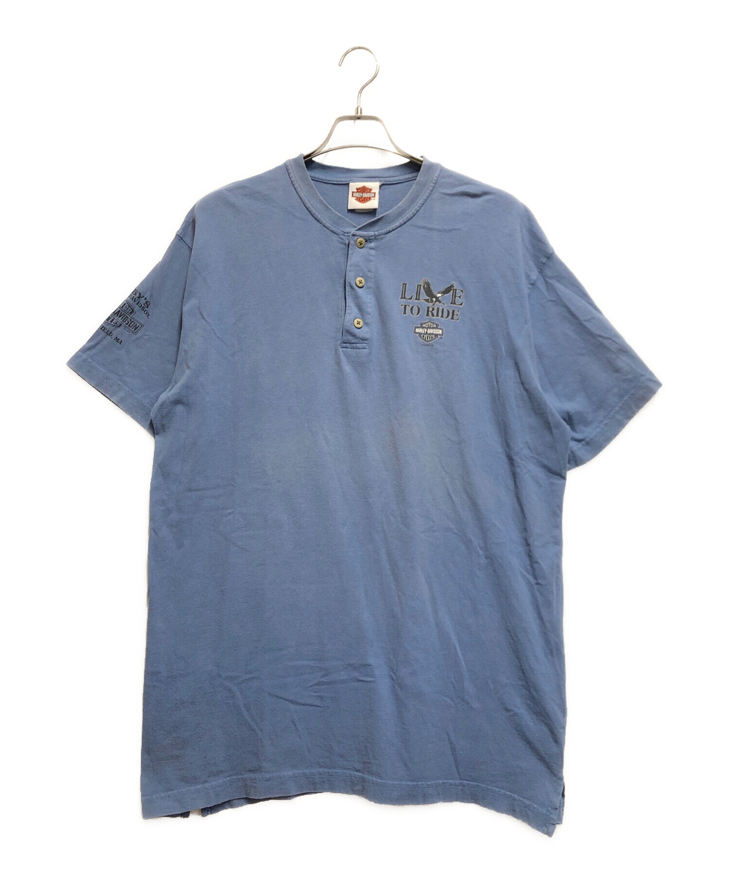 中古・古着通販】HARLEY-DAVIDSON (ハーレーダビッドソン) 半袖Tシャツ 