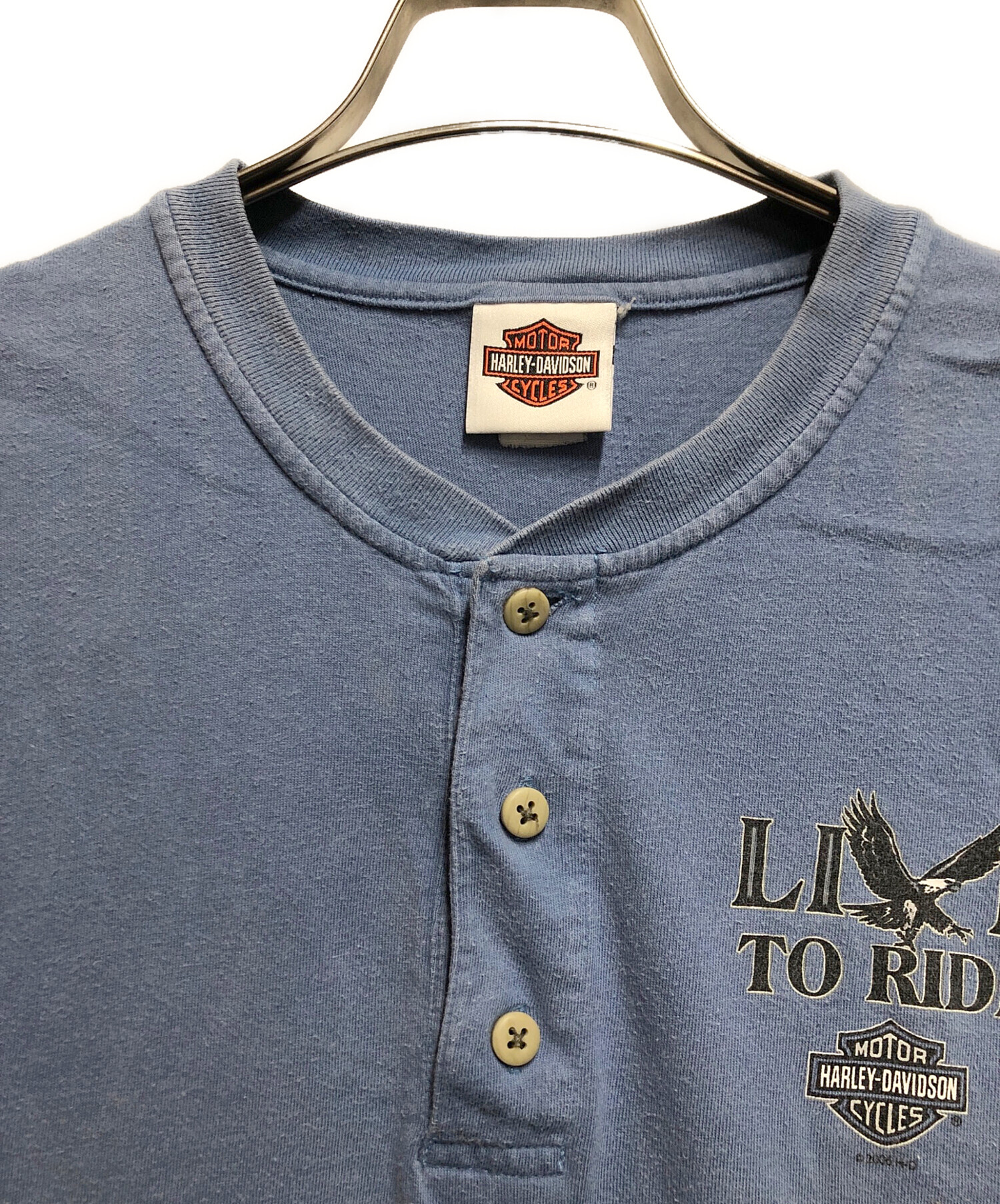 中古・古着通販】HARLEY-DAVIDSON (ハーレーダビッドソン) 半袖Tシャツ 