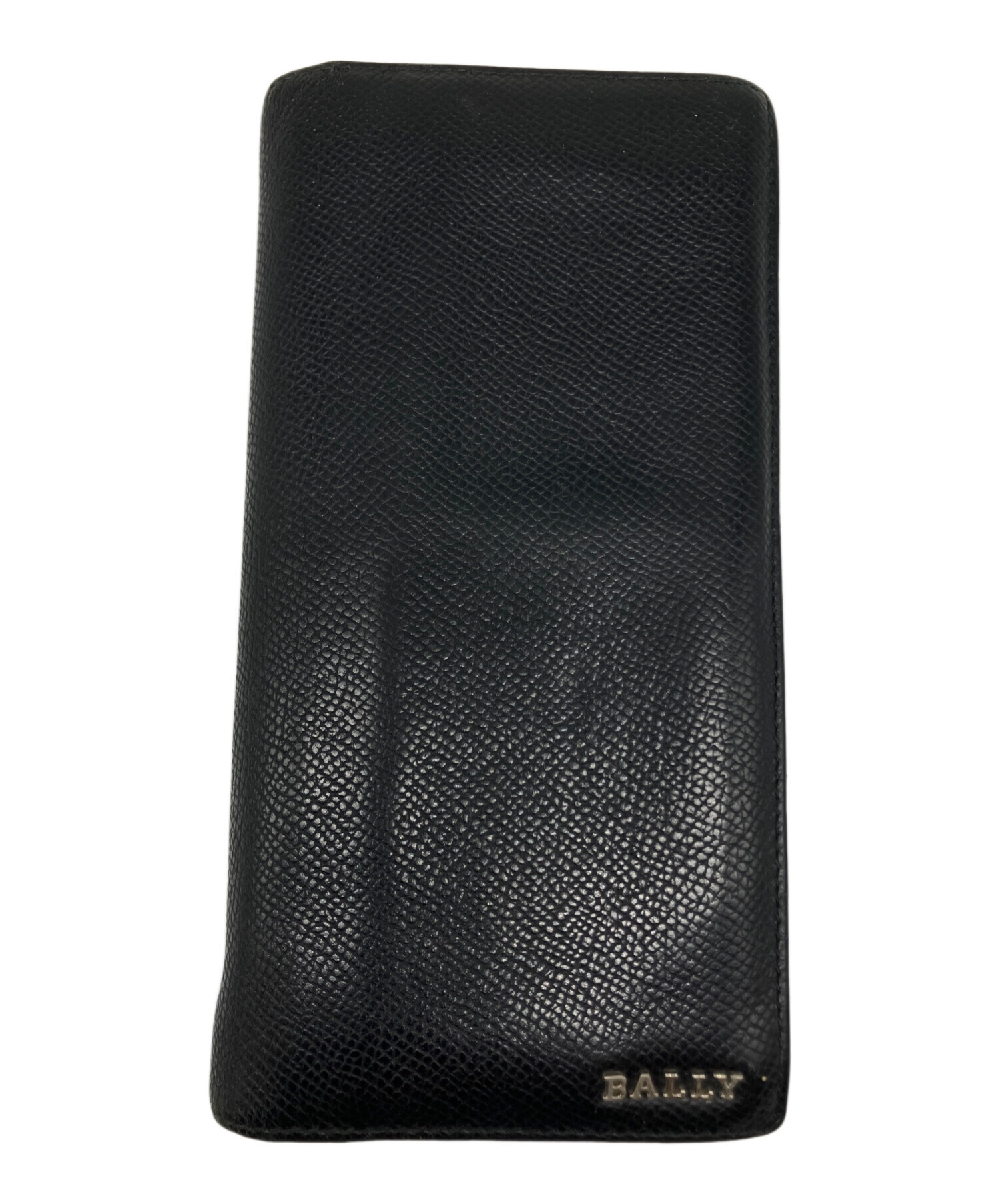 中古・古着通販】BALLY (バリー) 二つ折り財布 ブラック｜ブランド