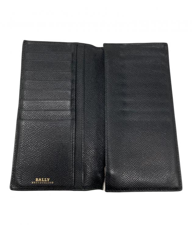 中古・古着通販】BALLY (バリー) 二つ折り財布 ブラック｜ブランド