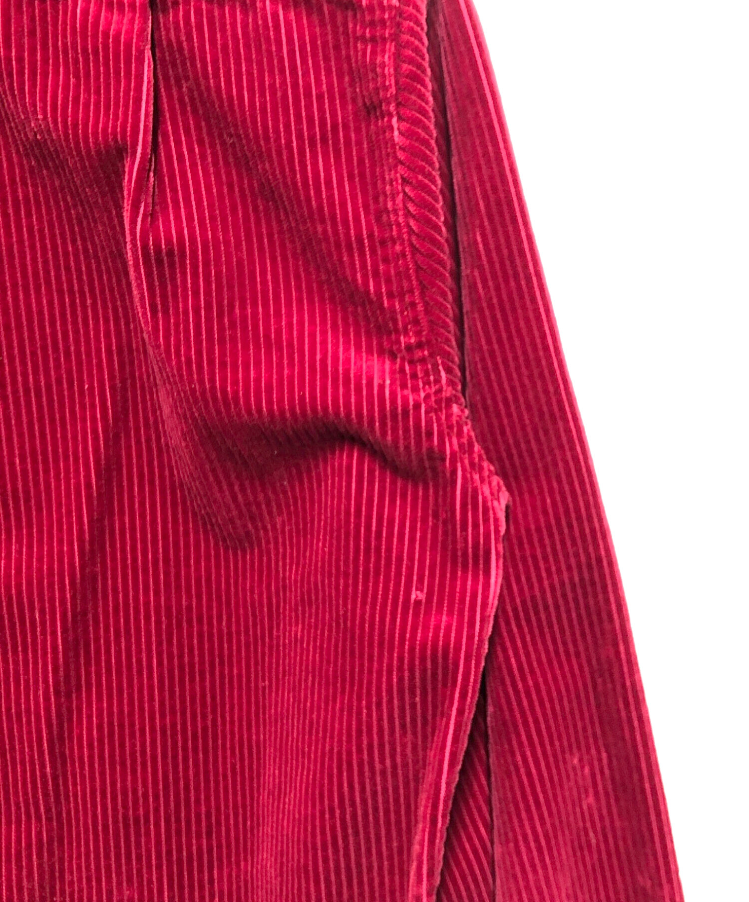 中古・古着通販】SUPREME (シュプリーム) コーデュロイシャツ レッド