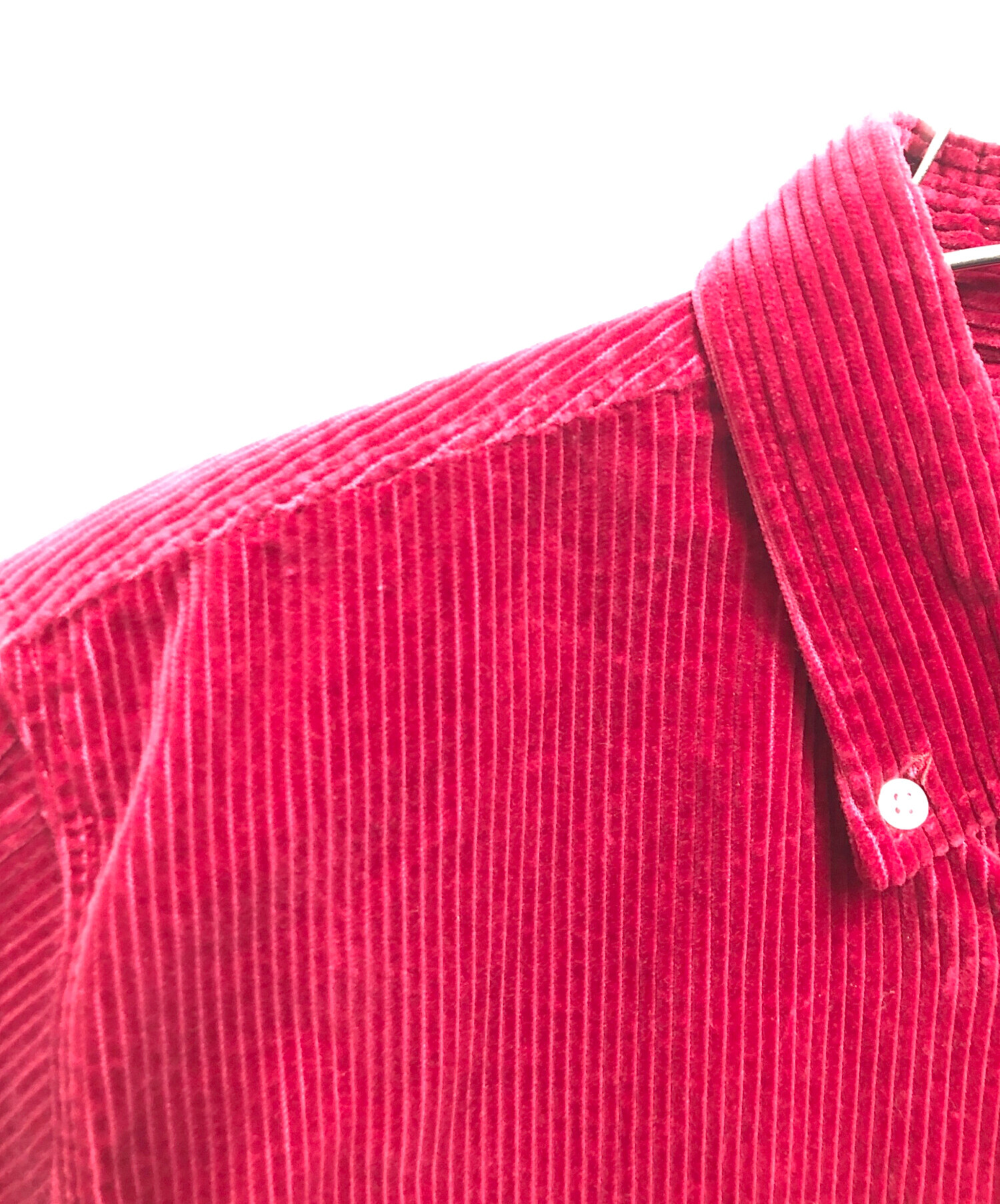 中古・古着通販】SUPREME (シュプリーム) コーデュロイシャツ レッド