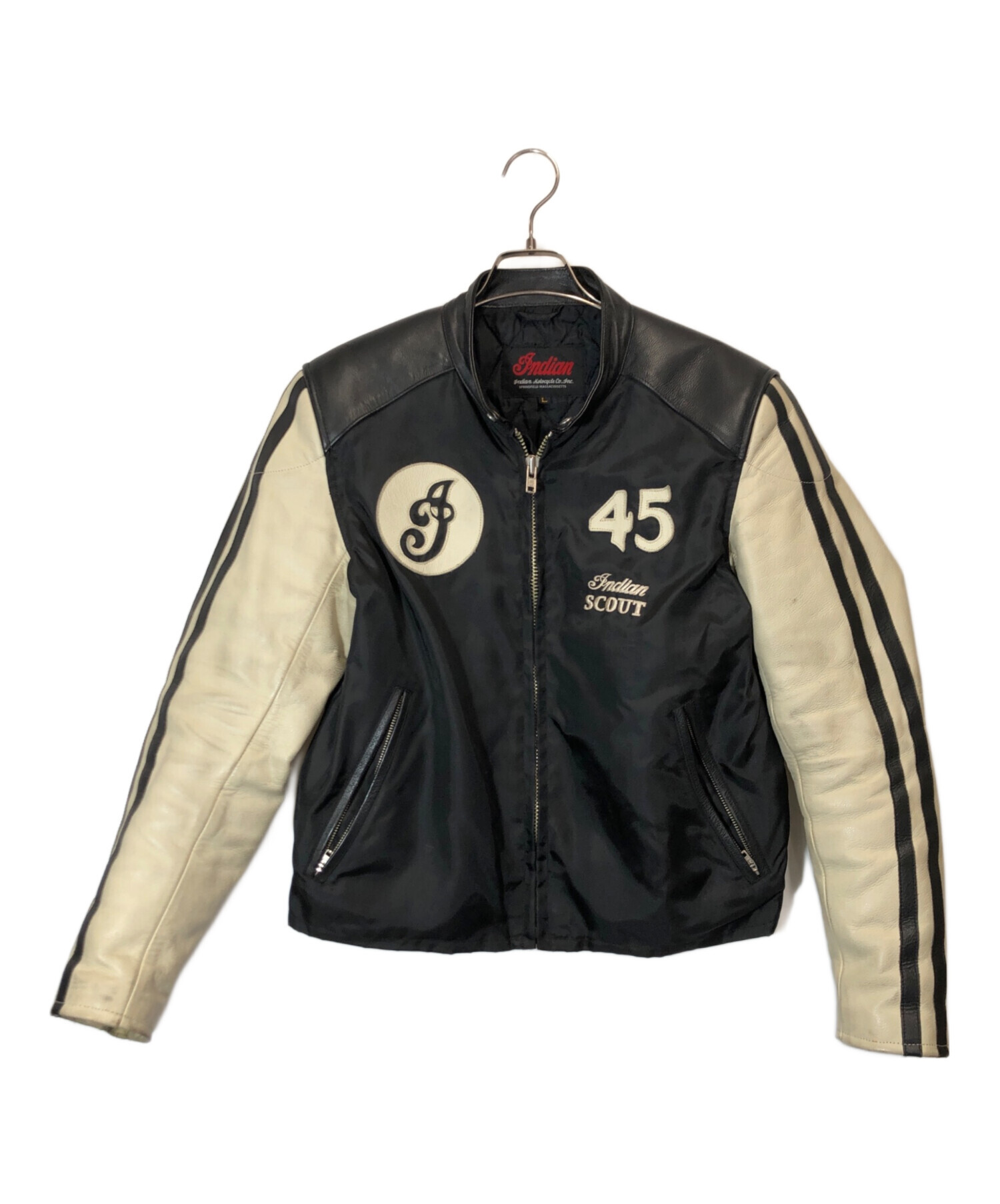★Indian Motorcycle レザージャケット⭐︎インディアンモトサイクル 楽天市場】アウトレット!!インディアンモトサイクル カウレザー