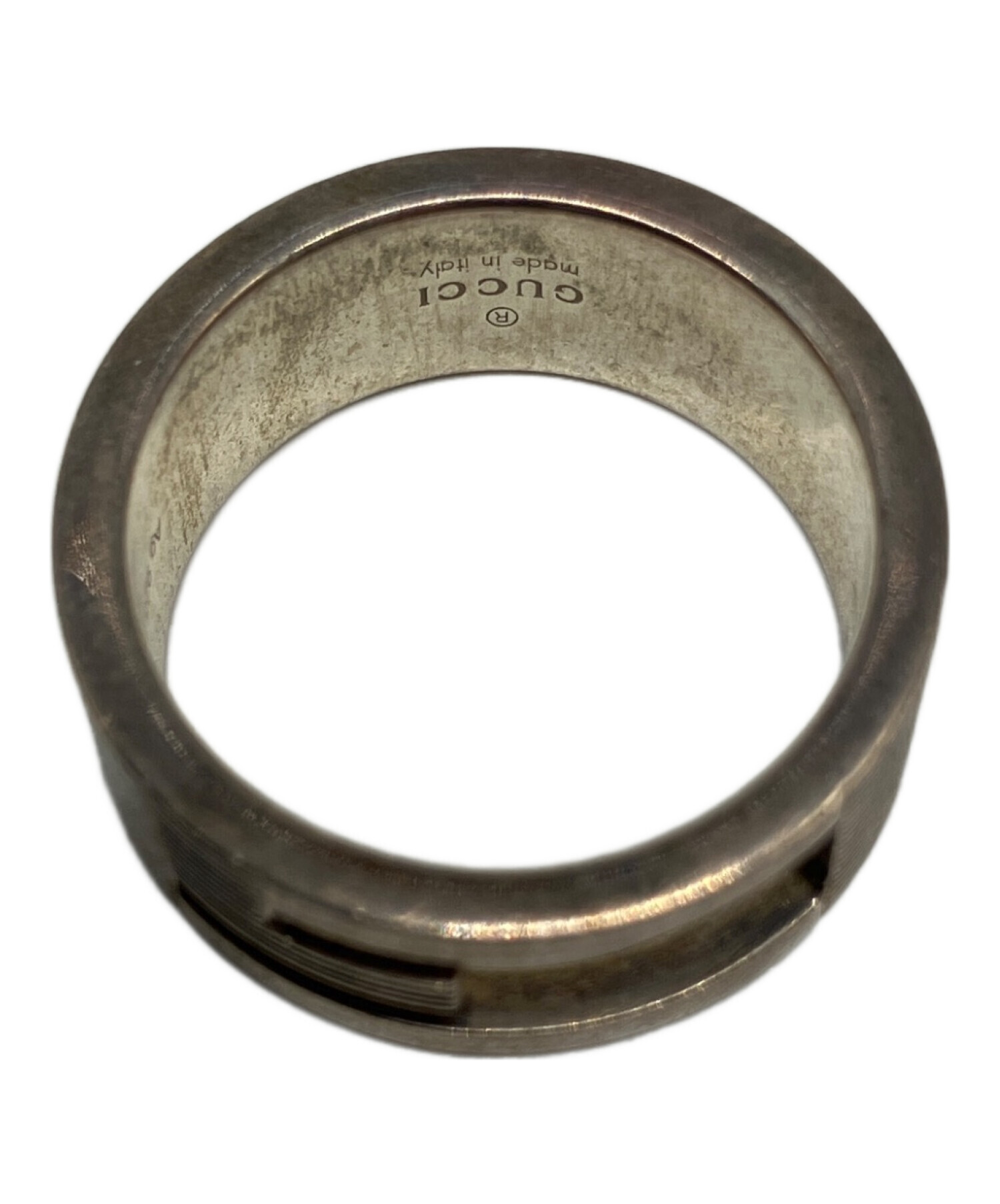 中古・古着通販】GUCCI (グッチ) リング シルバー サイズ:13号