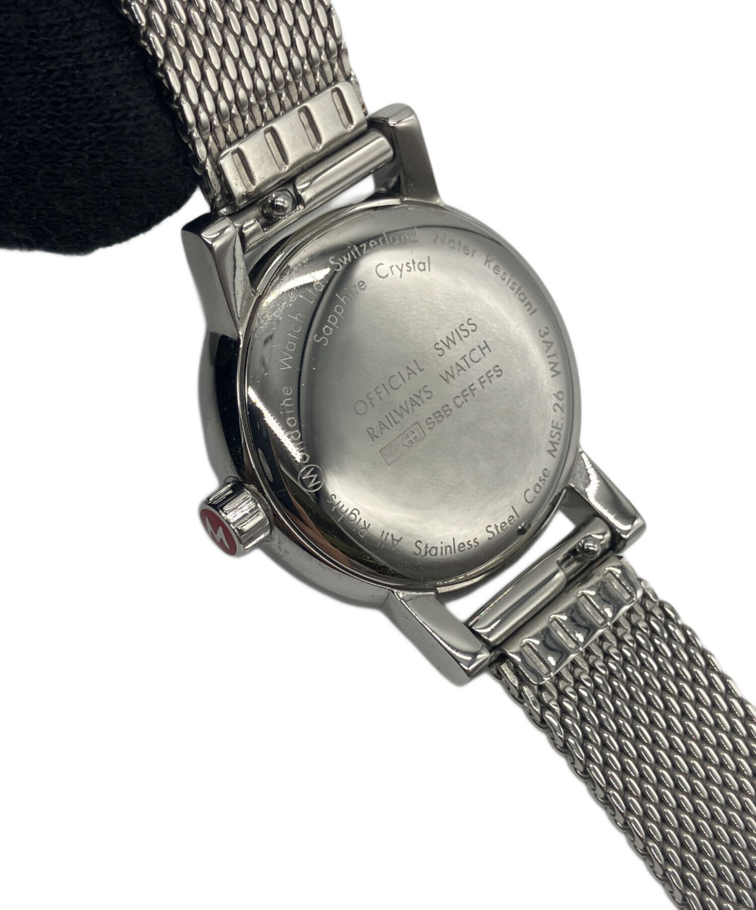 中古・古着通販】MONDAINE (モンディーン) 腕時計 スカイブルー