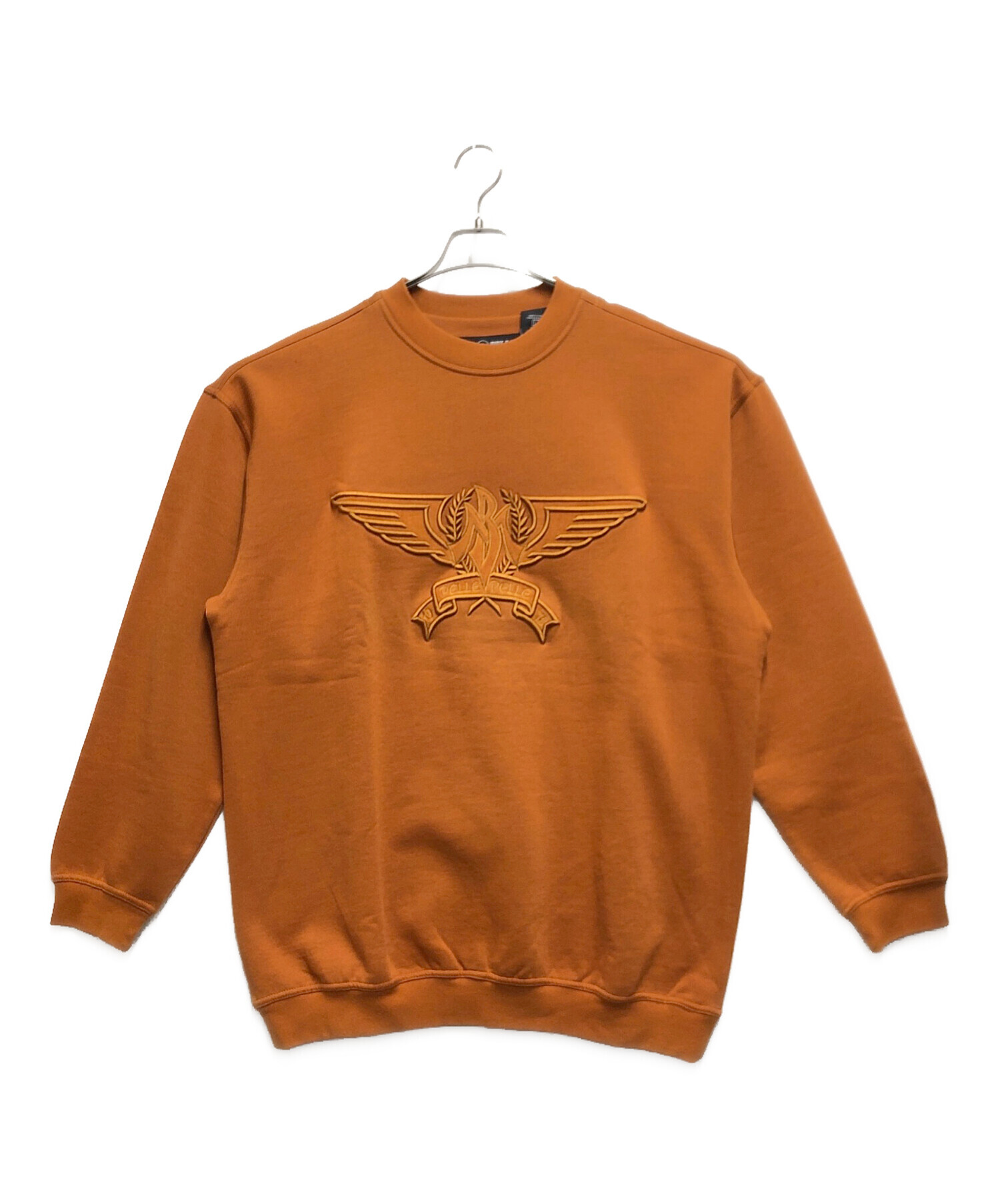 中古・古着通販】pellepelle (ペレペレ) スウェット オレンジ サイズ:L 