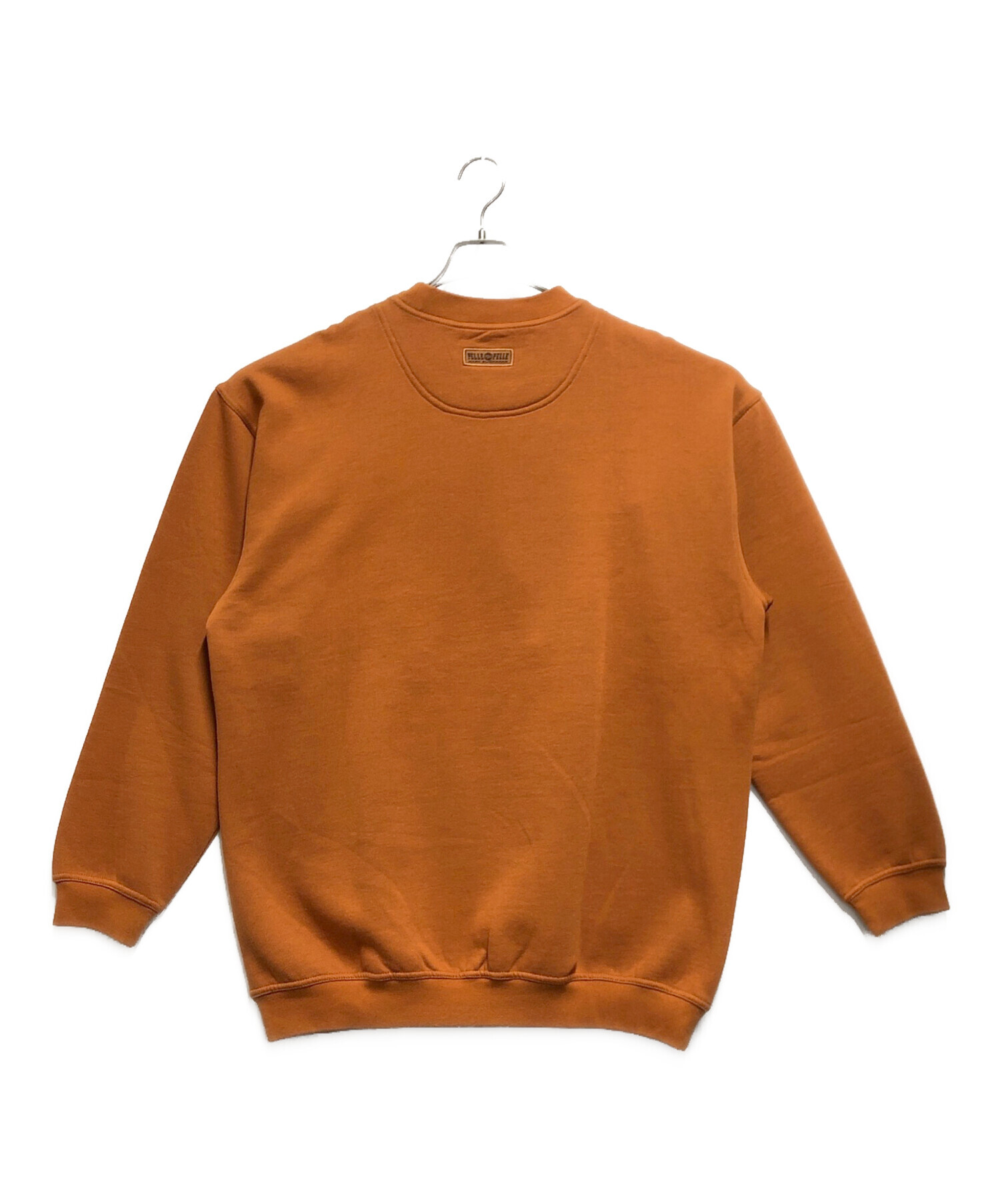 中古・古着通販】pellepelle (ペレペレ) スウェット オレンジ サイズ:L 
