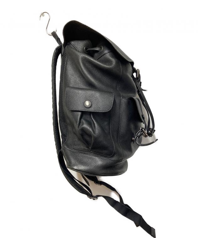 COACH ⭐︎ブラックレザー リュック（中古品） 中古・古着通販】COACH (コーチ) レザーリュック ブラック｜ブランド