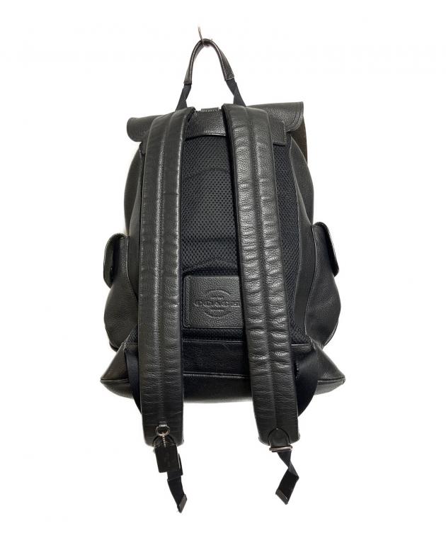 中古・古着通販】COACH (コーチ) レザーリュック ブラック｜ブランド