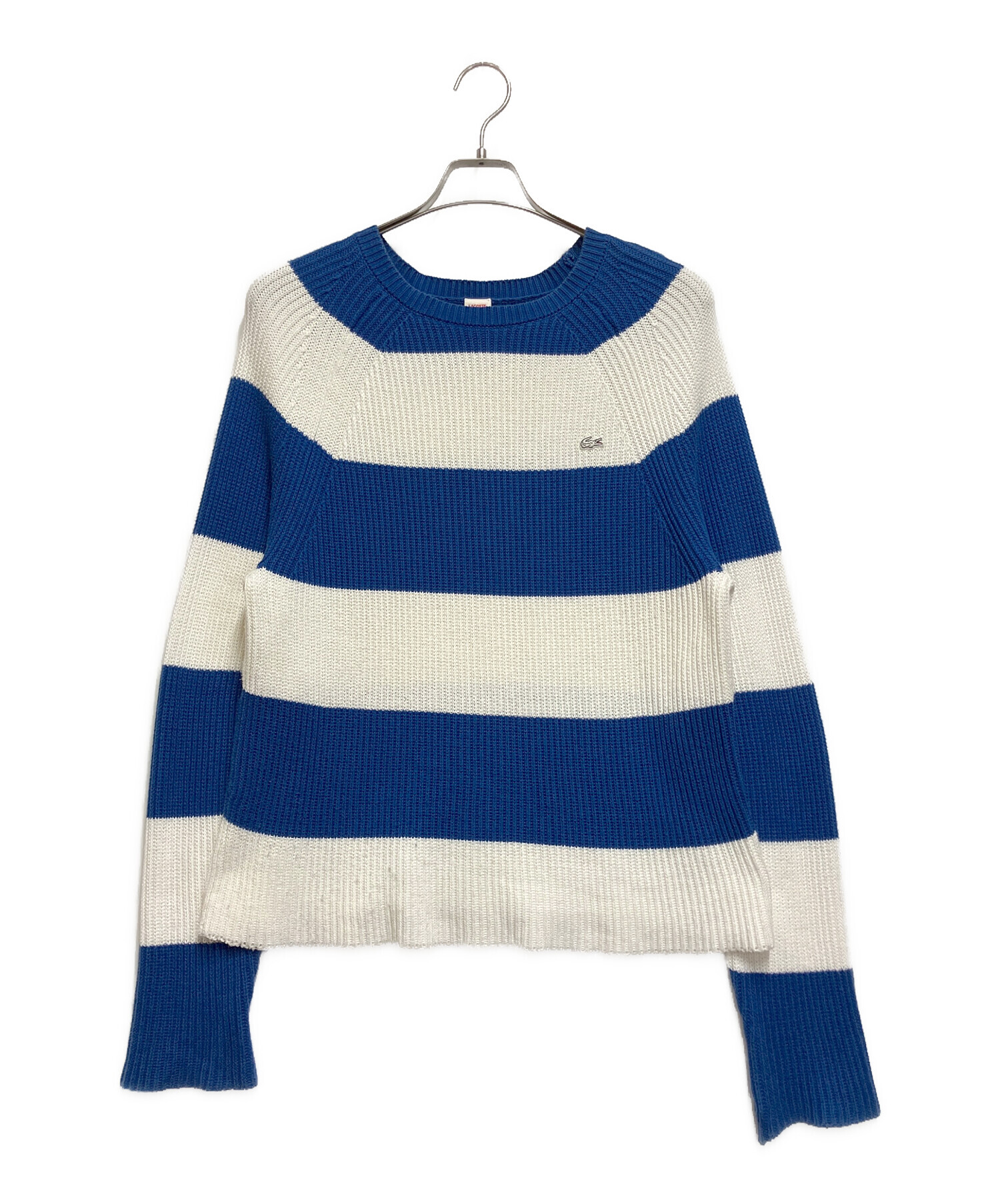 LACOSTE LIVE ラコステライブ ニット・セーター メンズ 【古着】【中古】 中古・古着通販】LACOSTE LIVE (ラコステライブ) ニット ホワイト