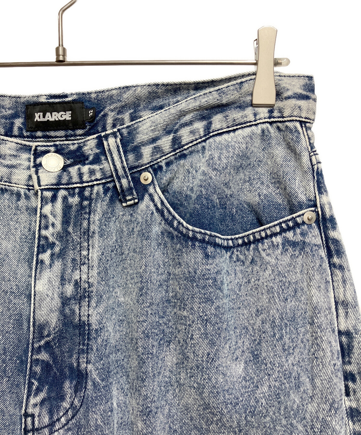 中古・古着通販】X-LARGE (エクストララージ) CHEMICAL WIDE DENIM