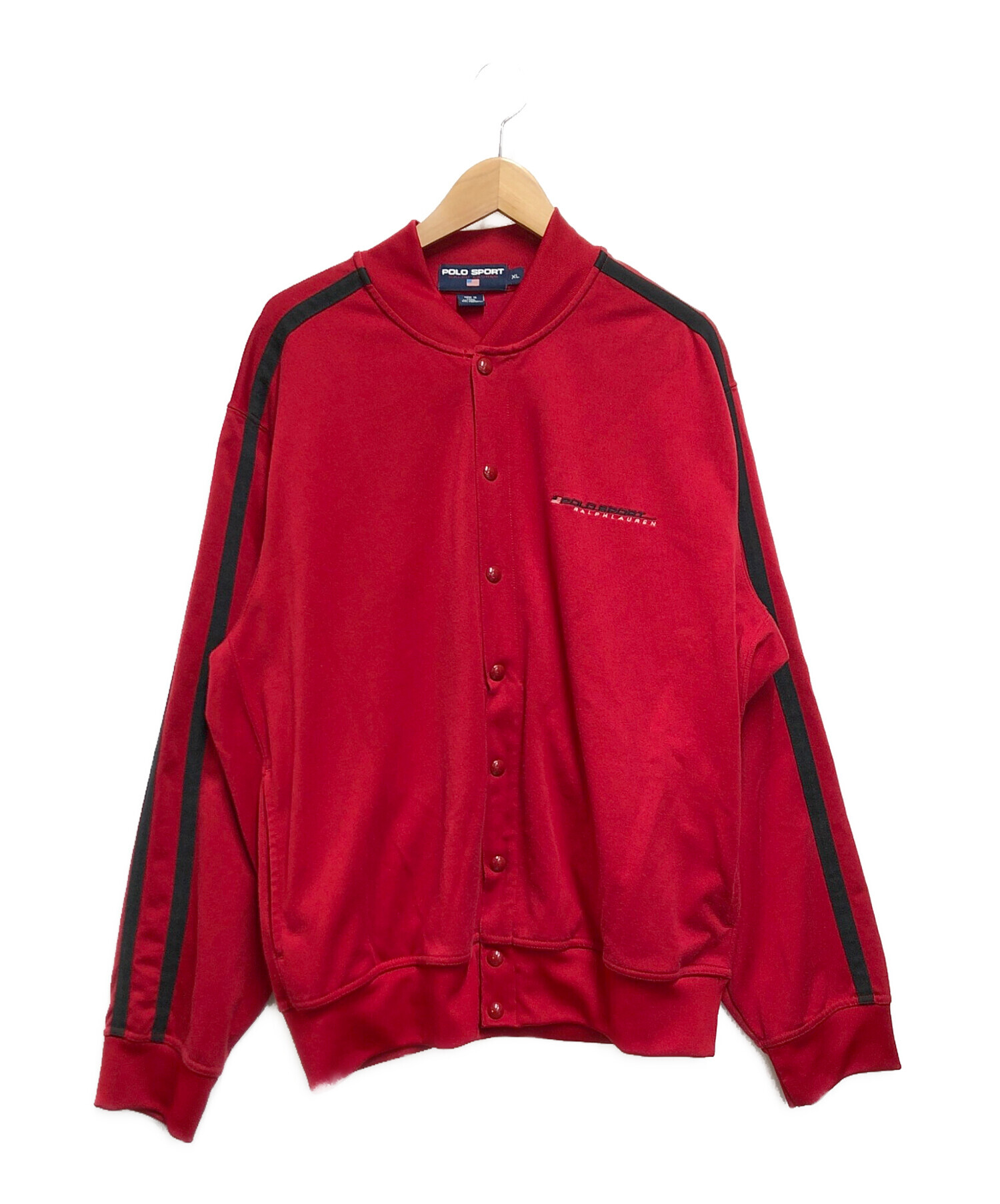 中古・古着通販】POLO SPORT (ポロスポーツ) ジャージトップ レッド 