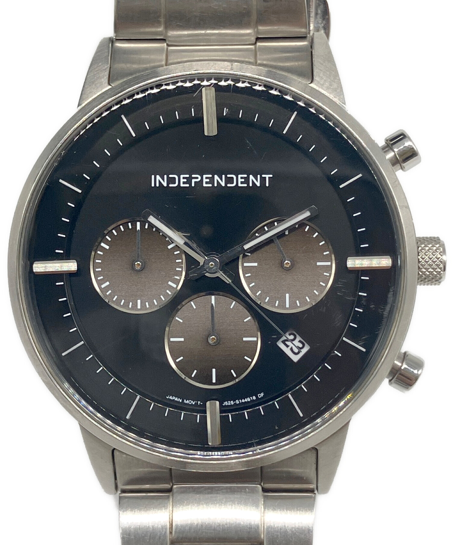中古・古着通販】INDEPENDENT (インディペンデント) 腕時計 ブラック