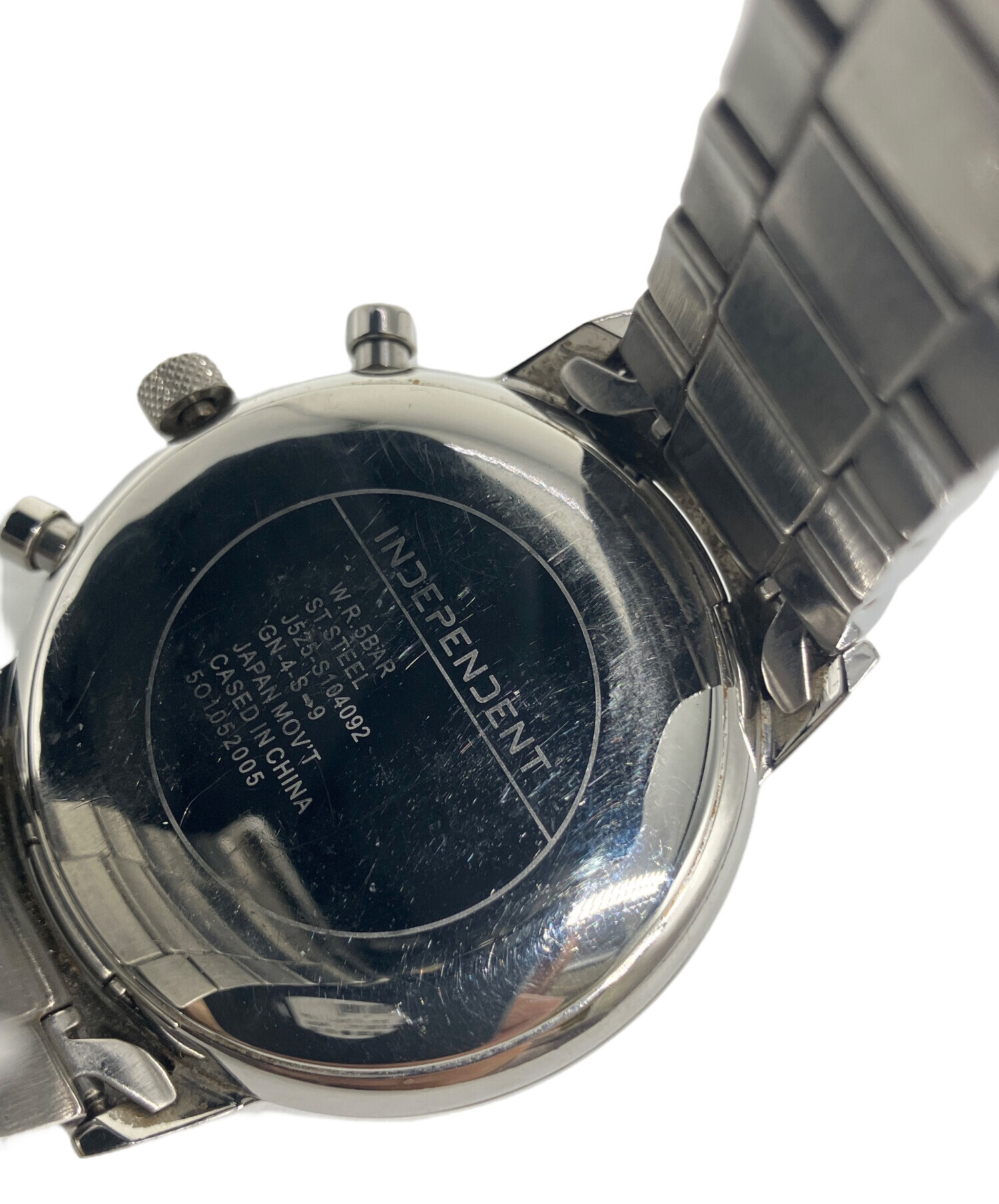 中古・古着通販】INDEPENDENT (インディペンデント) 腕時計 ブラック