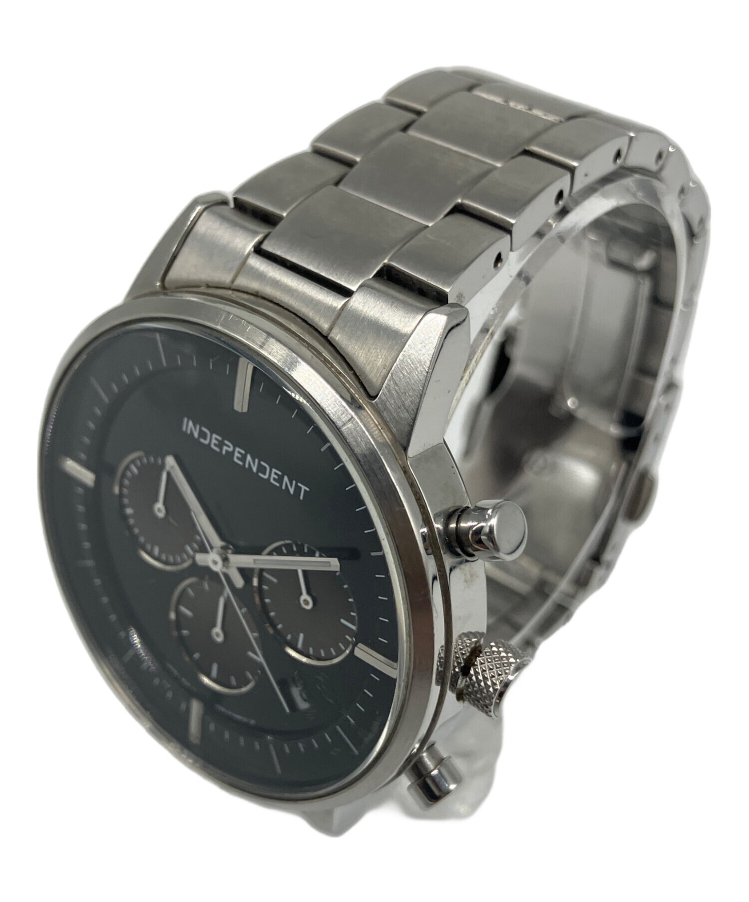 中古・古着通販】INDEPENDENT (インディペンデント) 腕時計 ブラック