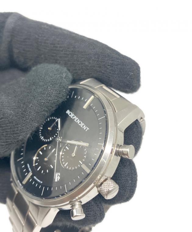 中古・古着通販】INDEPENDENT (インディペンデント) 腕時計 ブラック