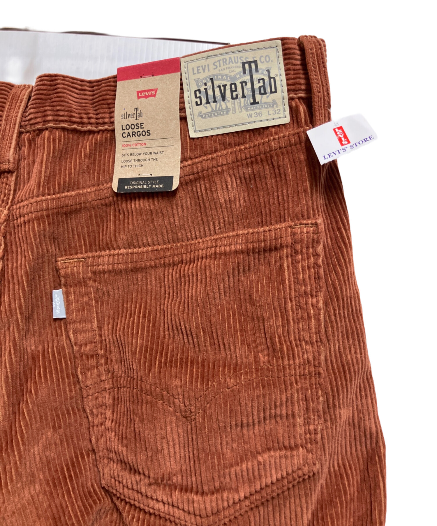 中古・古着通販】LEVI'S (リーバイス) シルバータブ ルーズフィット