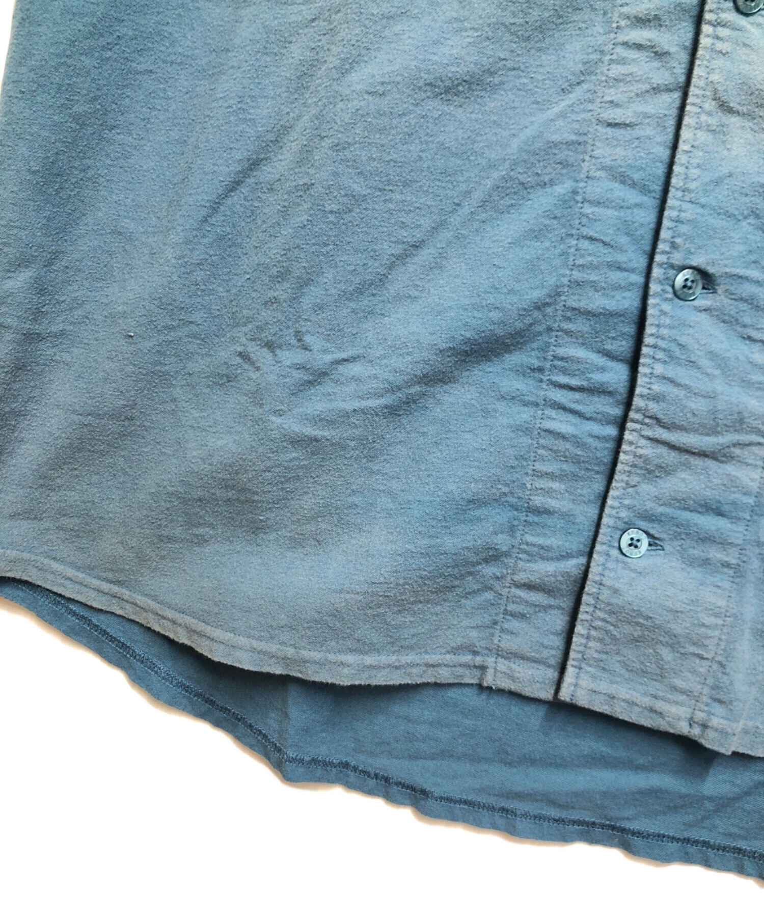 中古・古着通販】KEBOZ (ケボズ) ベースボールシャツ ブルー