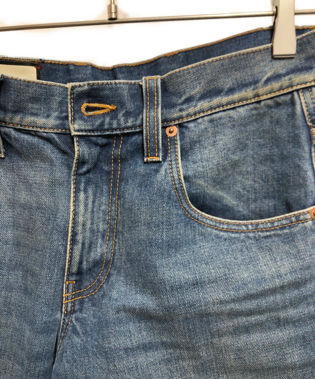 クレッシェント♡パンツ GUCCI - グッチ 24AW 788866 ZAQHX GGボタンワイドトラウザー