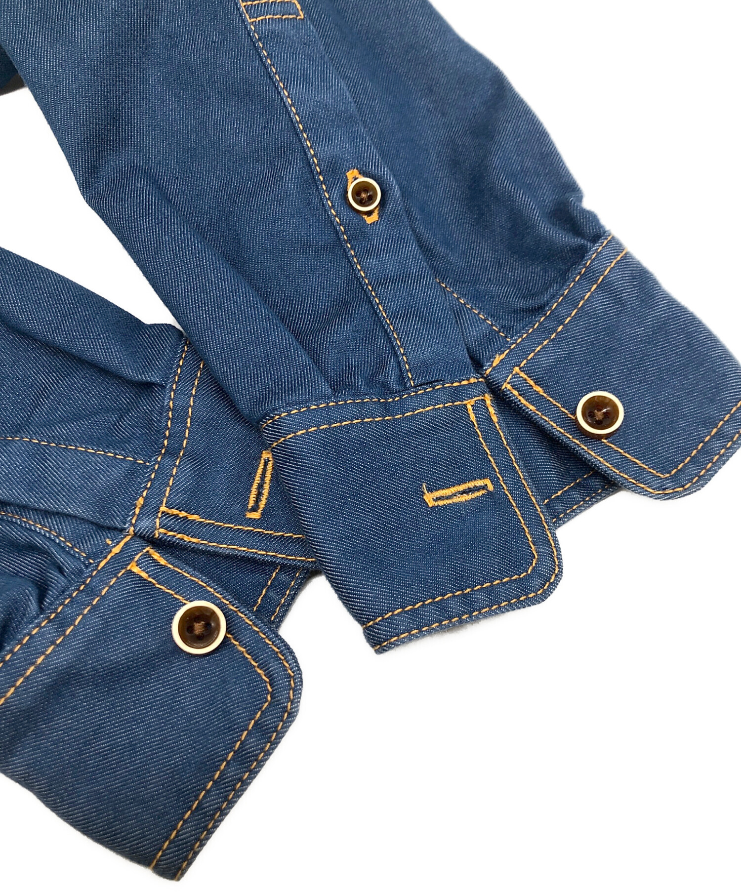 中古・古着通販】narifuri (ナリフリ) Dry denim shirts（ドライデニム