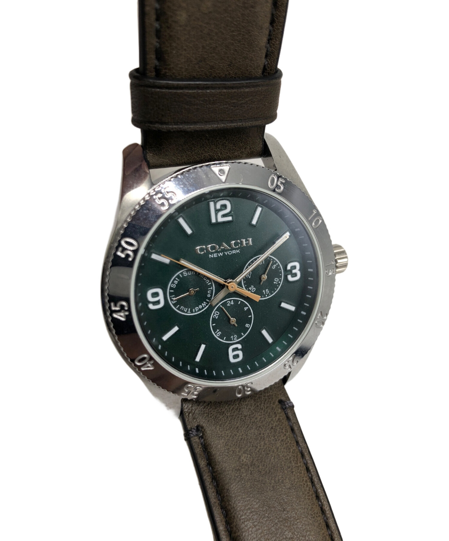 COACH 時計/グリーン COACH コーチ 腕時計 メンズ ウォッチ CHARLES チャールズ クオーツ