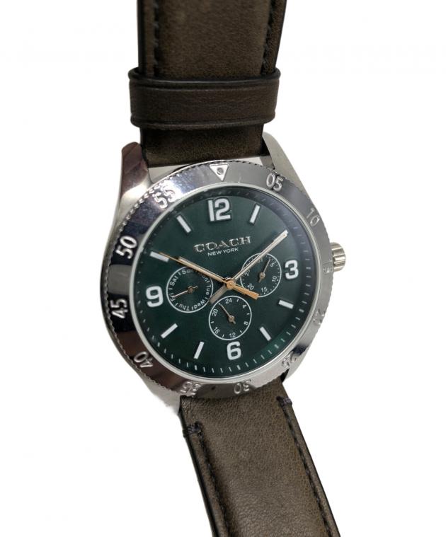 中古・古着通販】COACH (コーチ) 腕時計 グリーン｜ブランド・古着通販