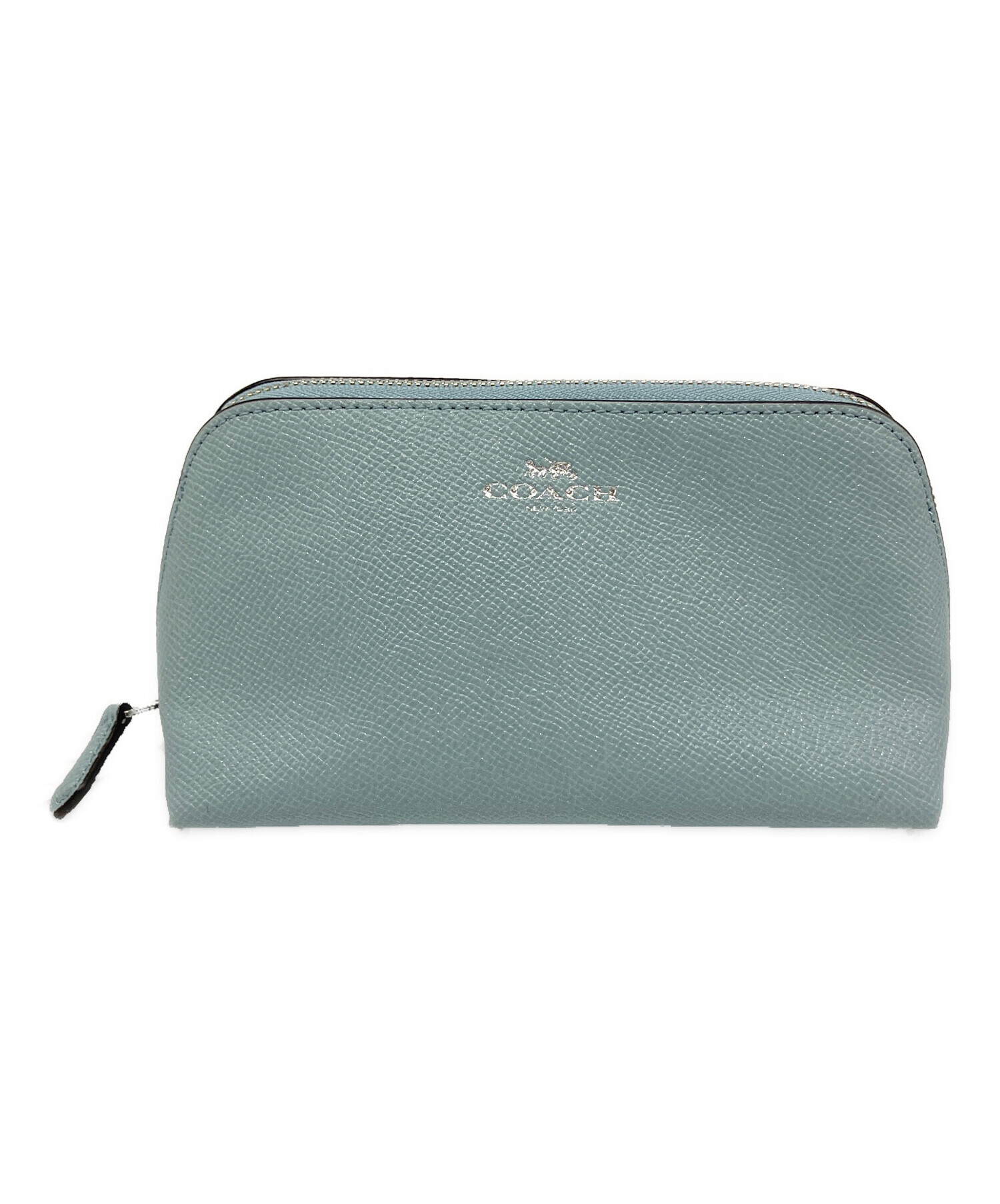 中古・古着通販】COACH (コーチ) ポーチ スカイブルー｜ブランド・古着