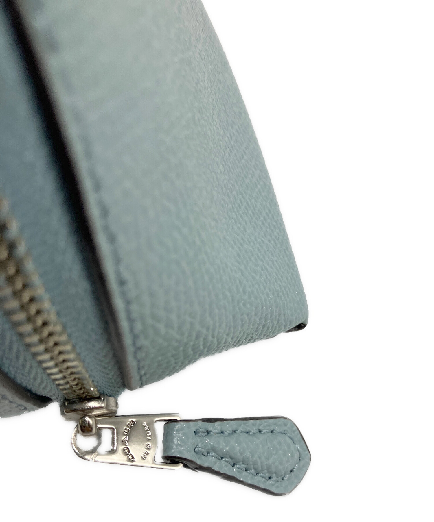 中古・古着通販】COACH (コーチ) ポーチ スカイブルー｜ブランド・古着 